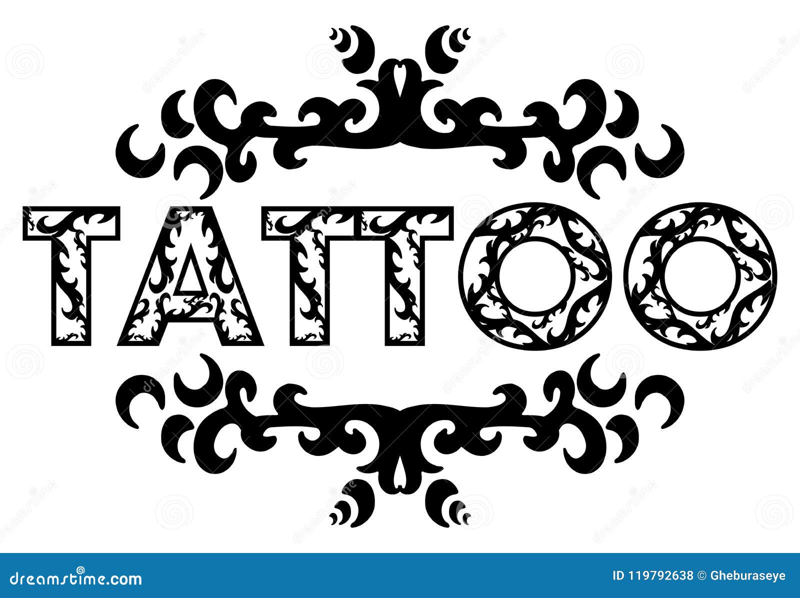 Stencil or tattoo circle traditional vintage floral design border frame  Stock Vector Image  Art  Alamy