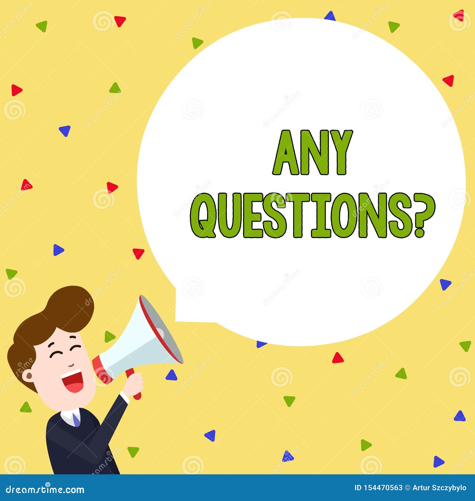 Asking Class Questions Stock Illustrations – 108 Asking Class Questions  Stock Illustrations, Vectors & Clipart - Dreamstime