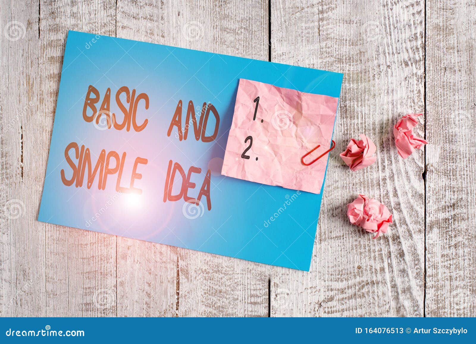 word writing text basic and simple idea. business concept for plain mental images or suggestions a common perception