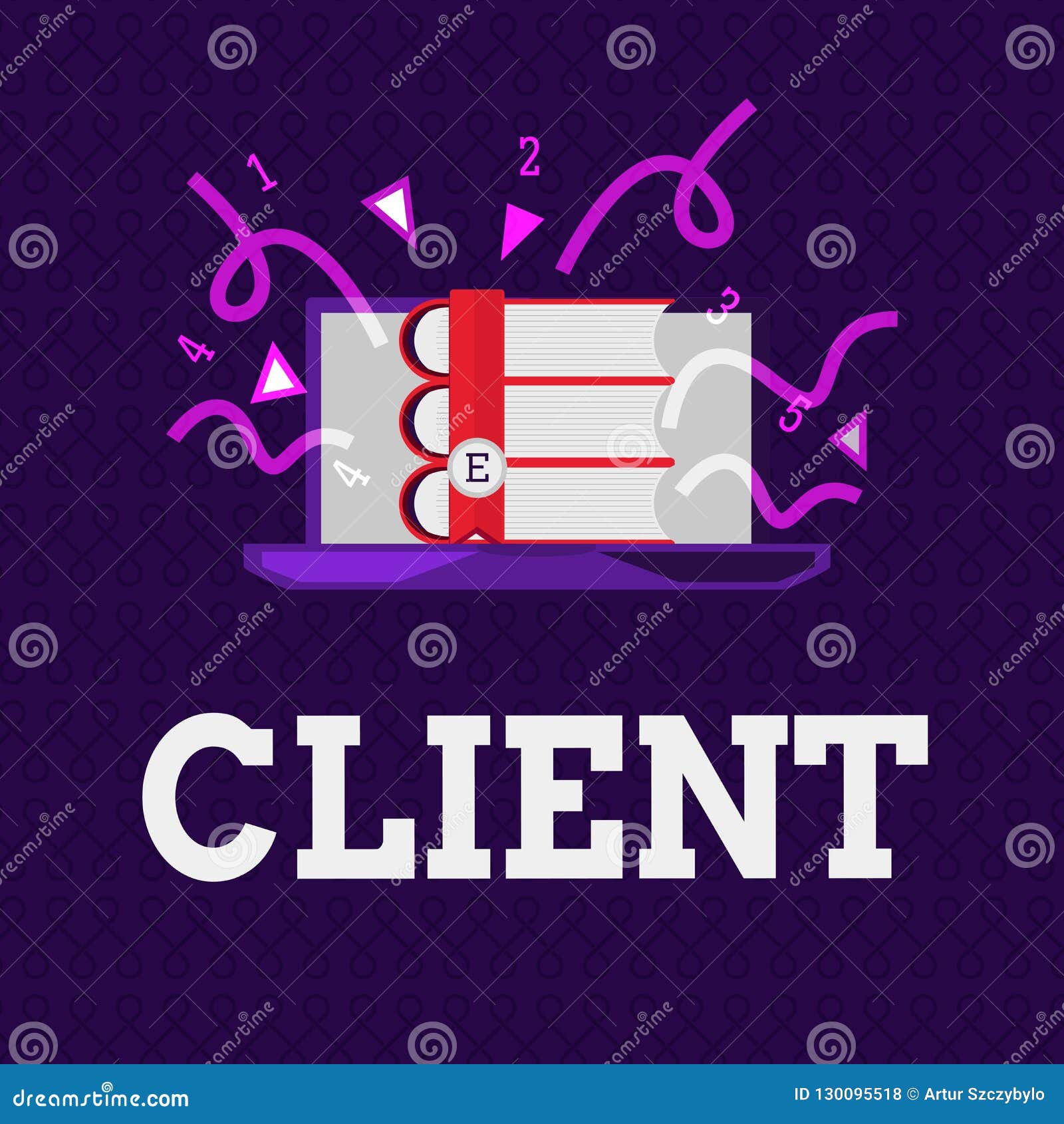 Client text