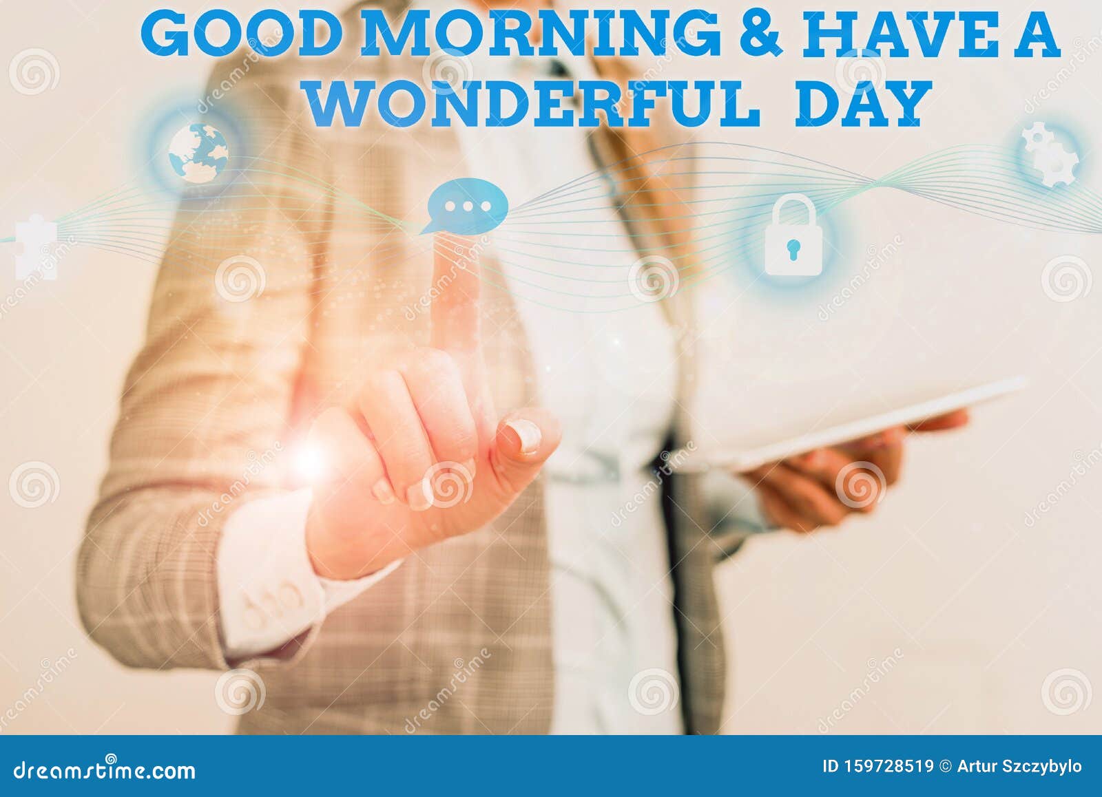 Word Writing Text Good Morning and Have a Wonderful Day. Business ...