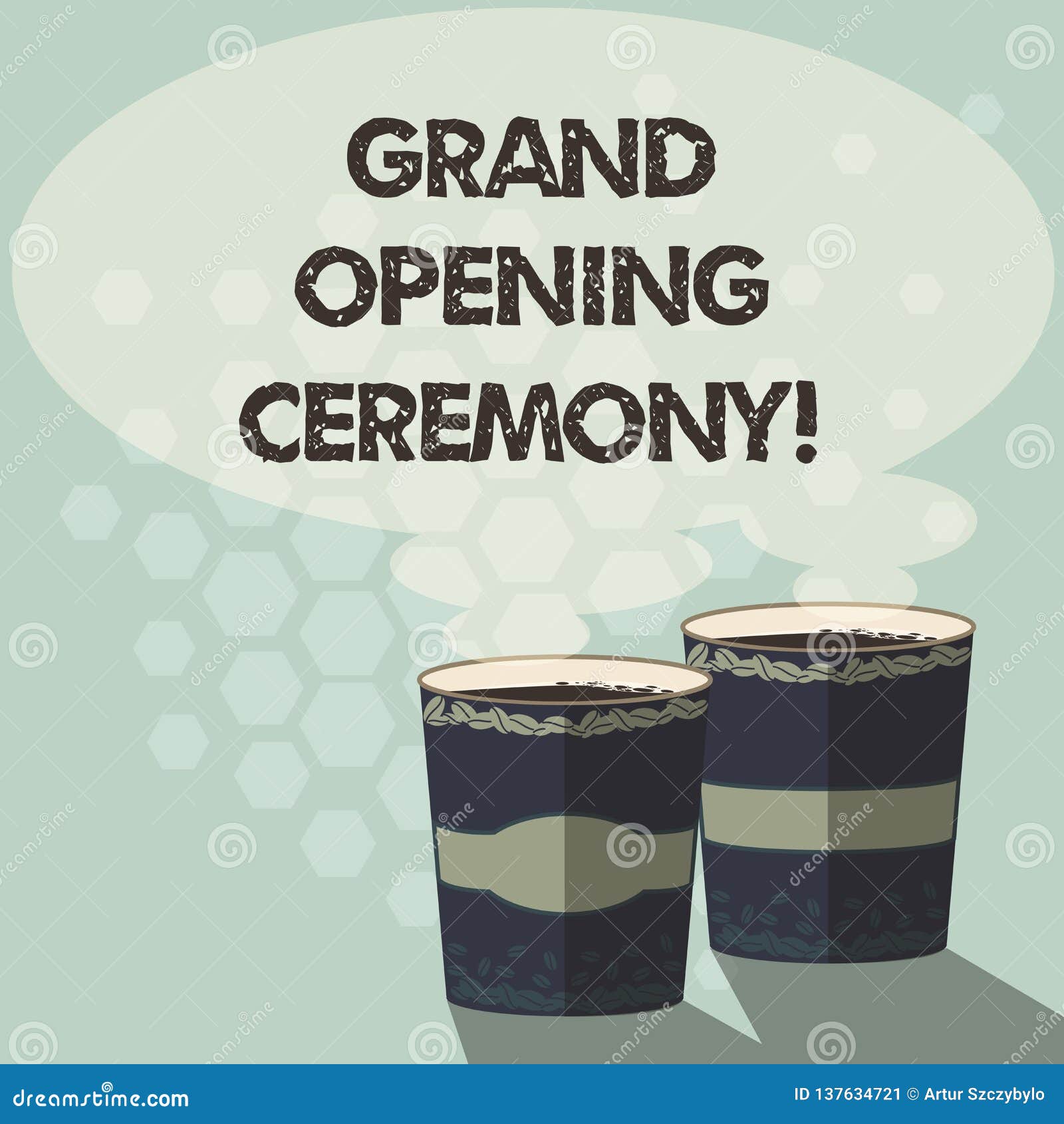 Word Writing Text Grand Opening Ceremony. Business Concept for