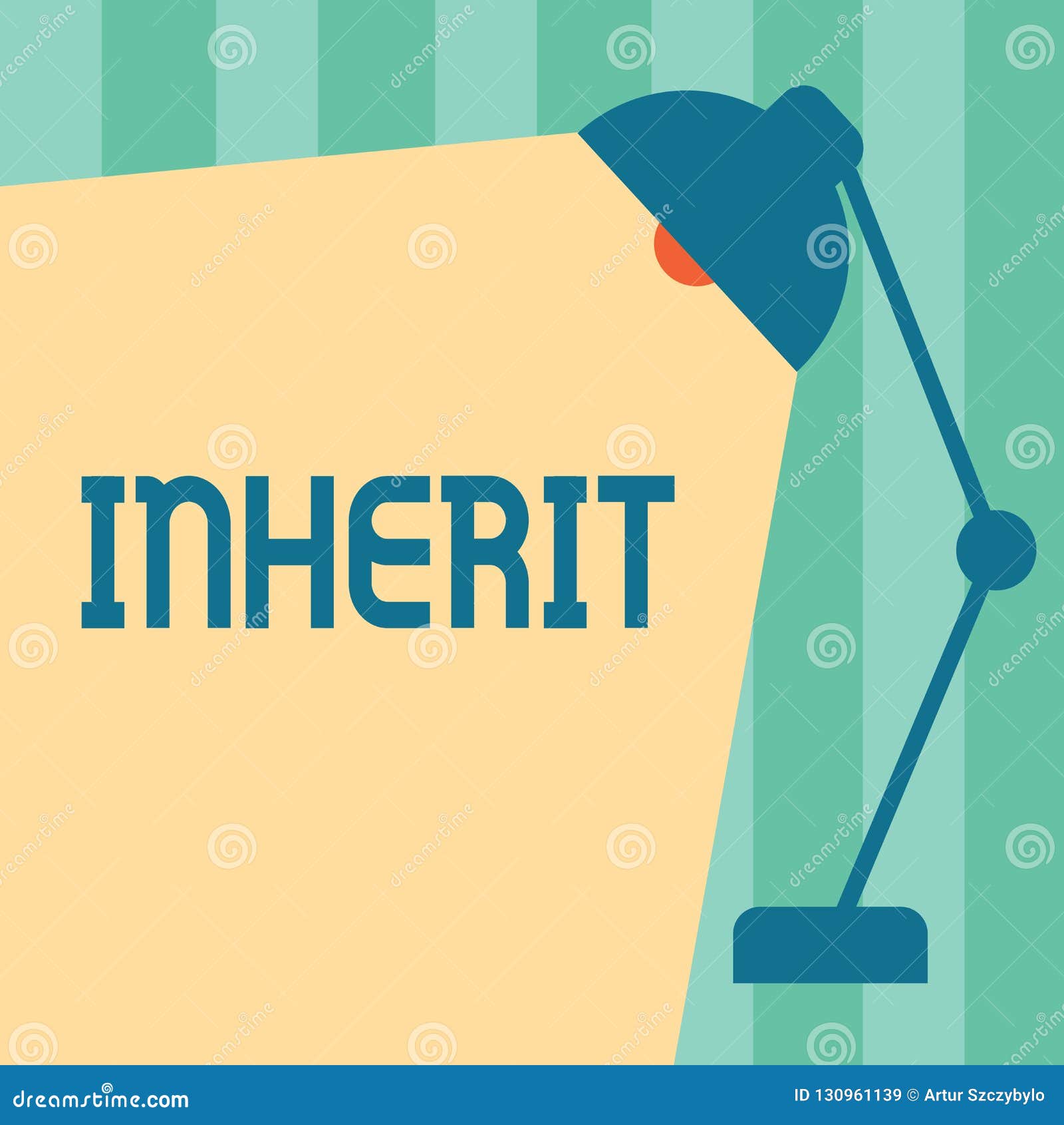word writing text inherit. business concept for receive money properties titles as heir family inheritance