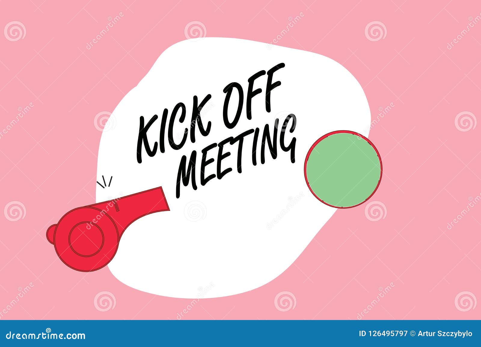 Conceptual hand writing showing Kick Off Meeting. Concept meaning getting  fired from your team private talking about company Stock Photo - Alamy