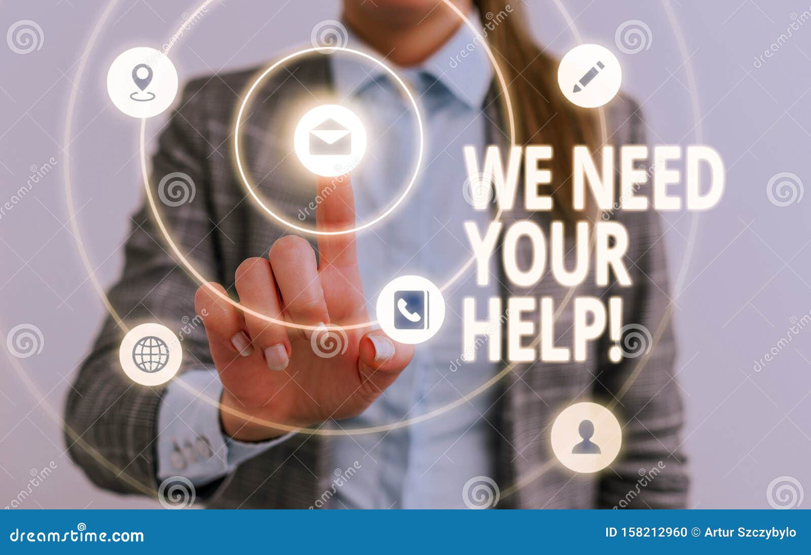 Word Writing Text we Need Your Help. Business Concept for Asking