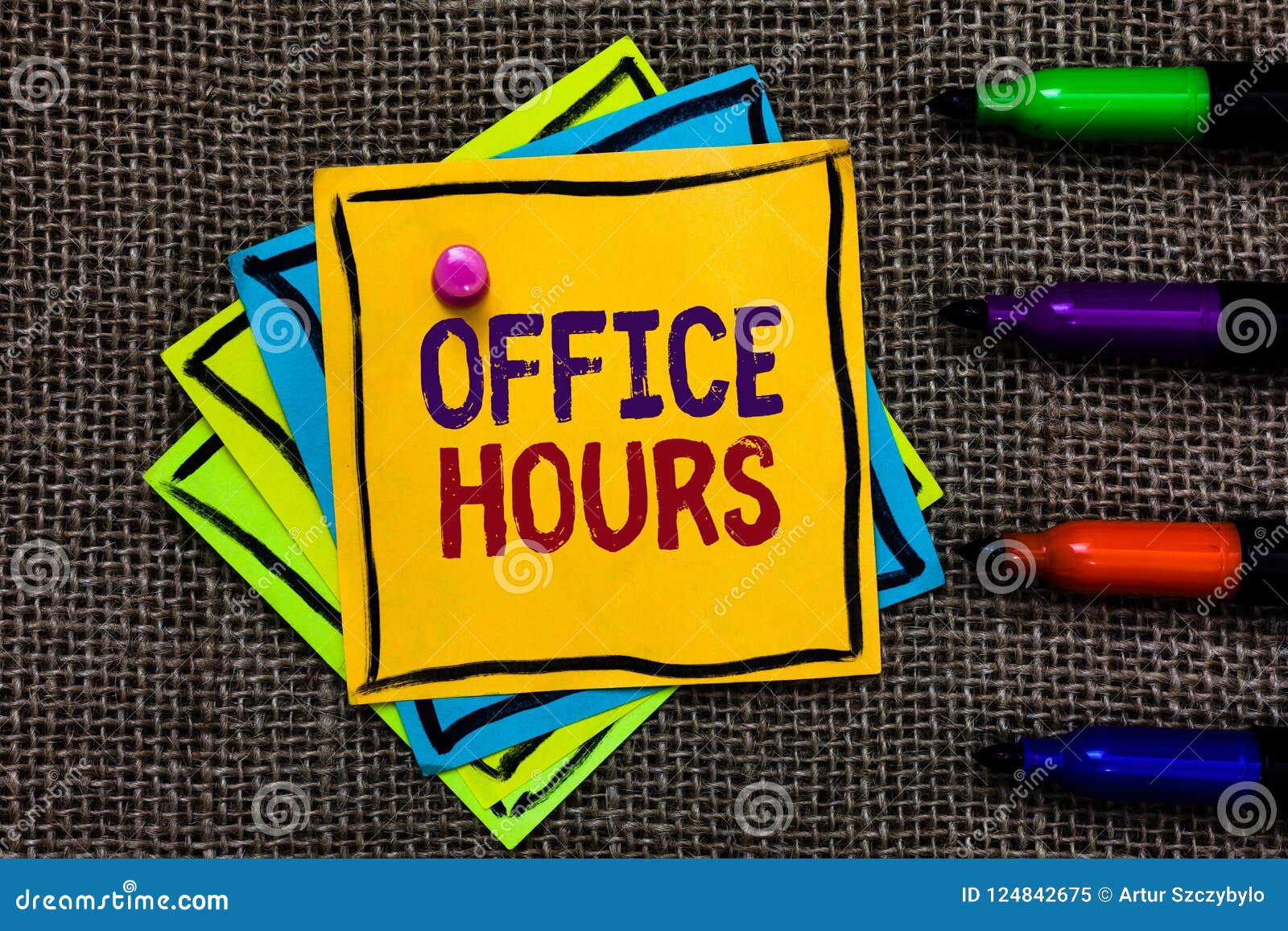Word Writing Text Office Hours. Business Concept for the Hours Which  Business is Normally Conducted Working Time Paper Notes Impor Stock Image -  Image of breaktime, position: 124842675