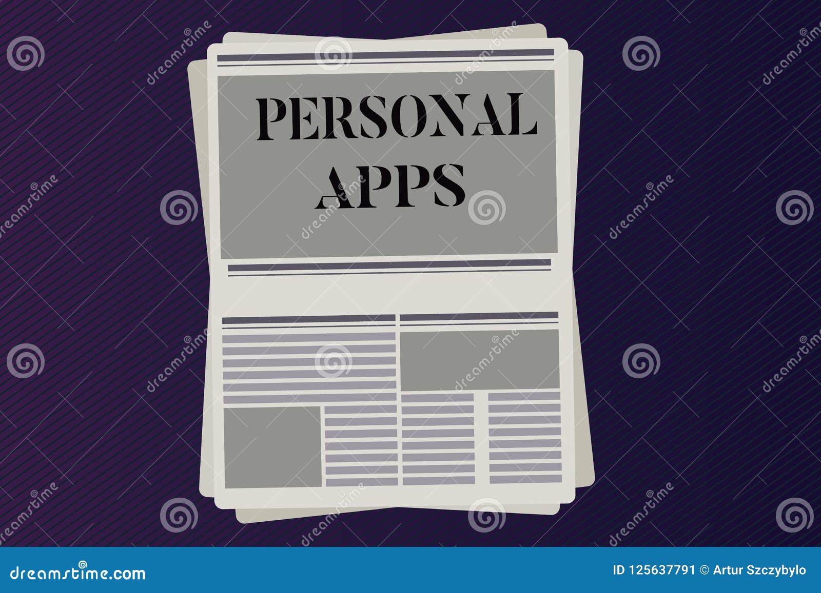 word writing text personal apps business concept for calendar organizer online