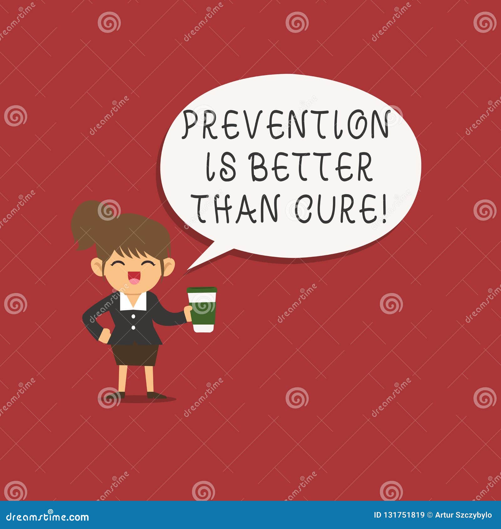 word writing text prevention is better than cure. business concept for disease is preventable if identified earlier