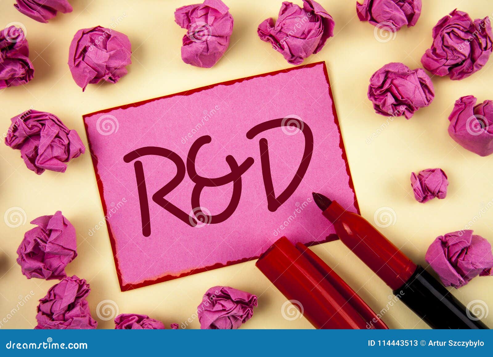 Word Writing Text R D. Business Concept for Research and Development  Scientific Investigations Innovations Written on Pink Sticky Stock Image -  Image of medicine, health: 114443513