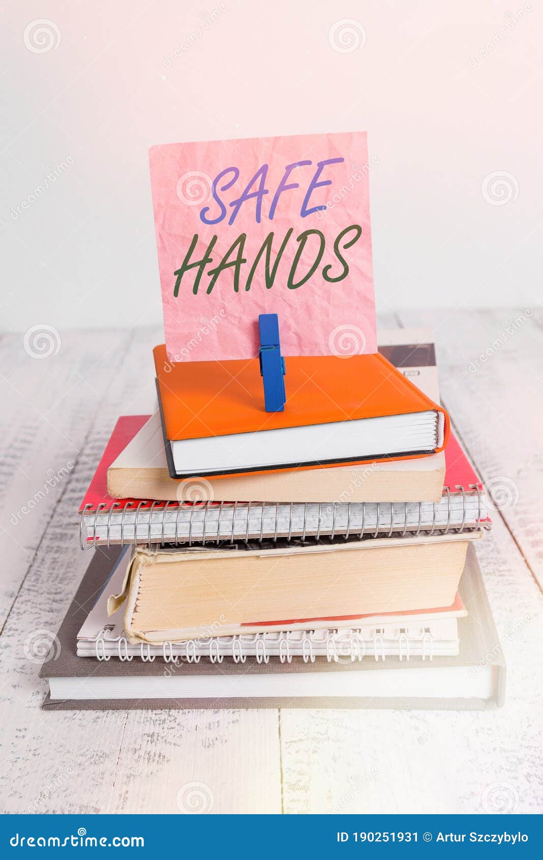 word writing text safe hands. business concept for ensuring the sterility and cleanliness of the hands for