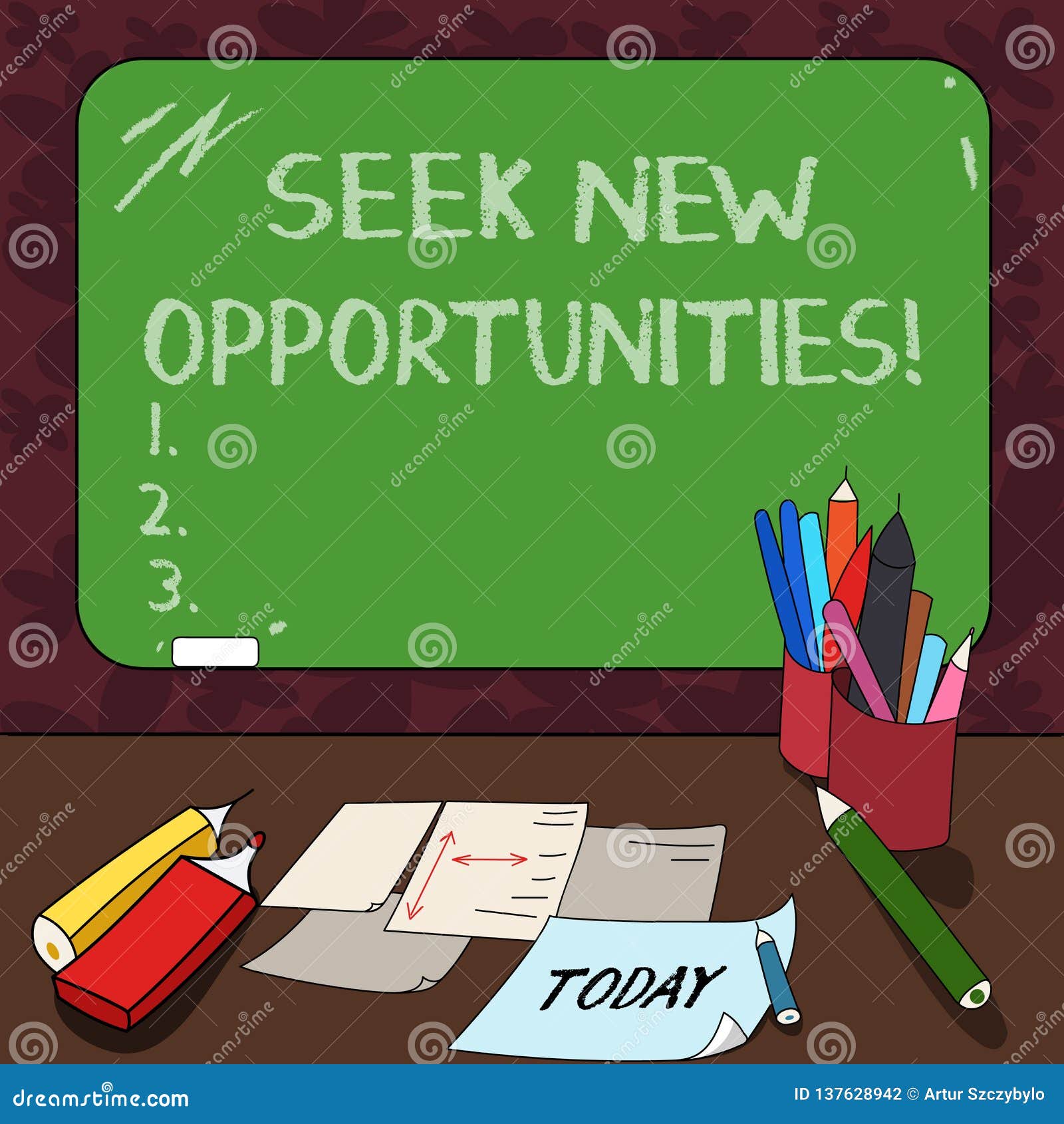 Word Writing Text Seek New Opportunities Business Concept For