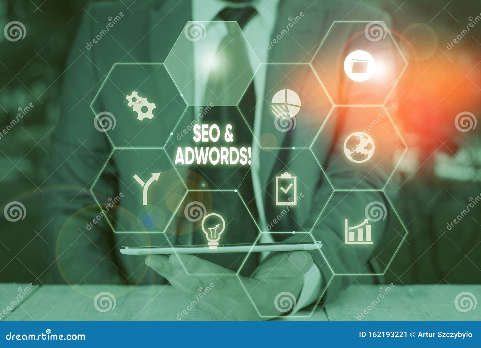 word writing text seo and adwords. business concept for they are main tools components of search engine marketing picture photo