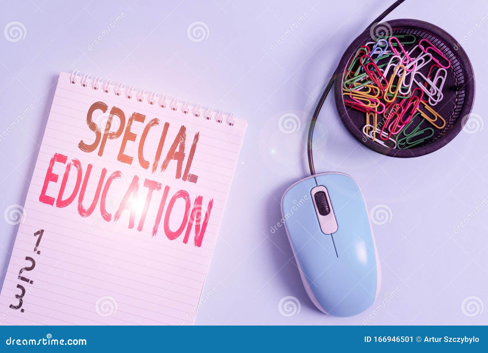 Word Writing Text Special Education. Business Concept for Form of