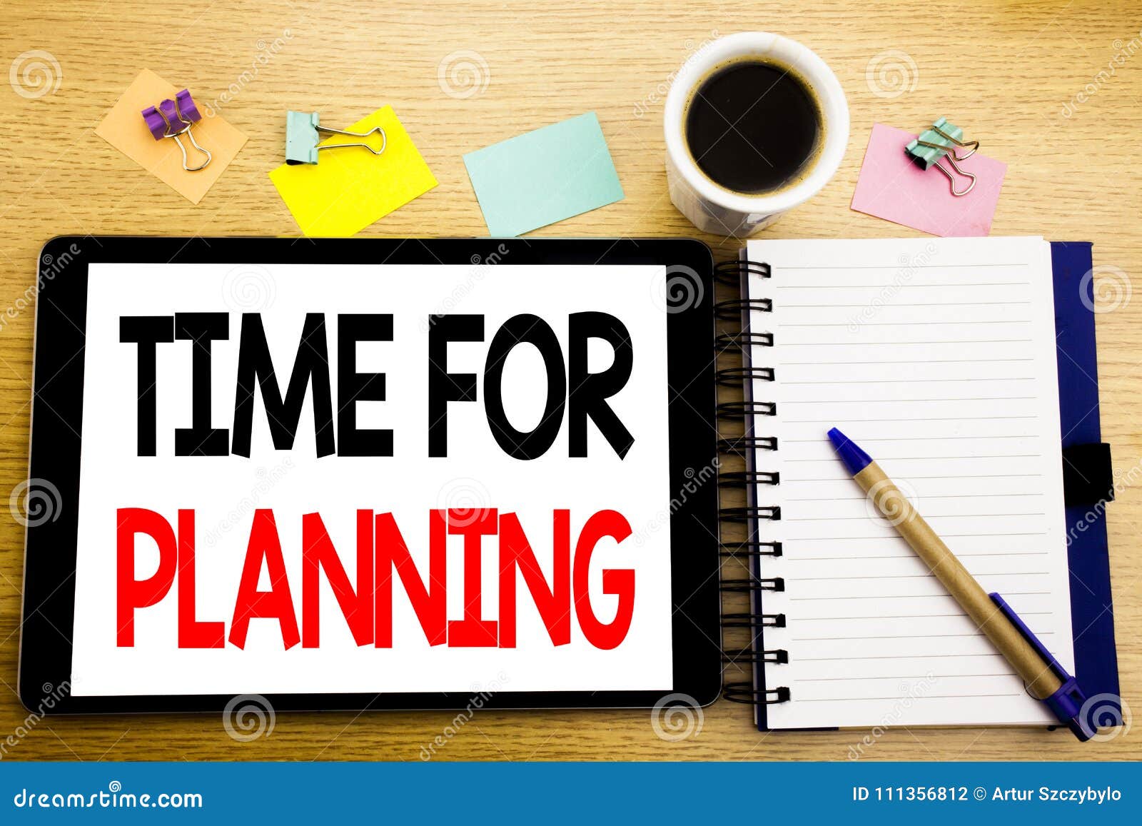 Word, Writing Time for Planning. Business Concept for Organize Project ...