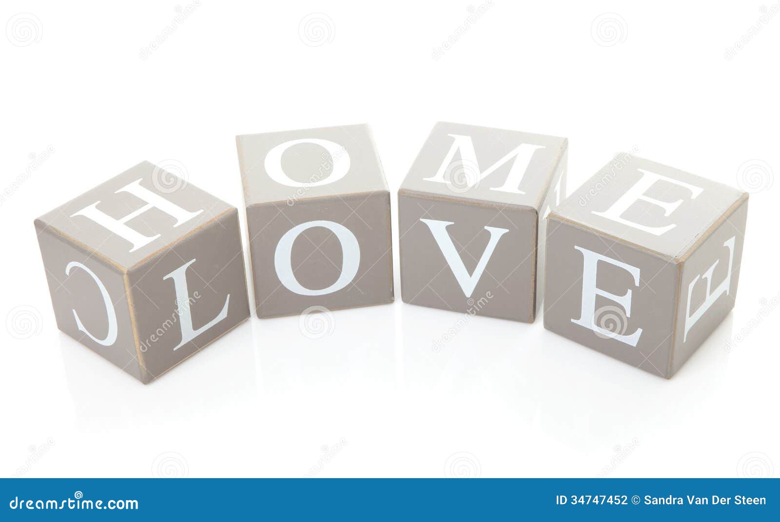 Huisje Relatief abstract Love Home Blocks Isolated White Stock Photos - Free & Royalty-Free Stock  Photos from Dreamstime