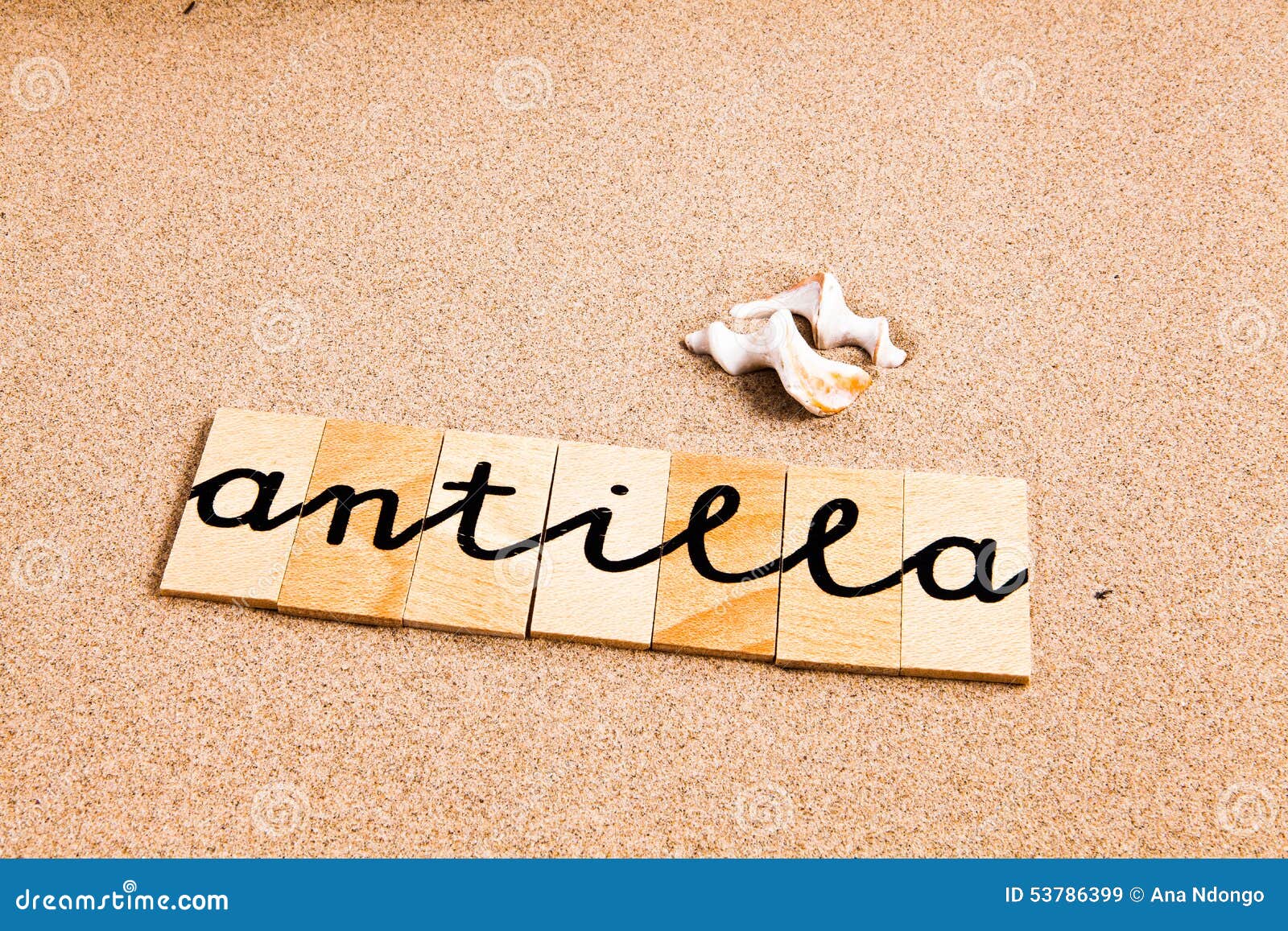 words on sand anitilla