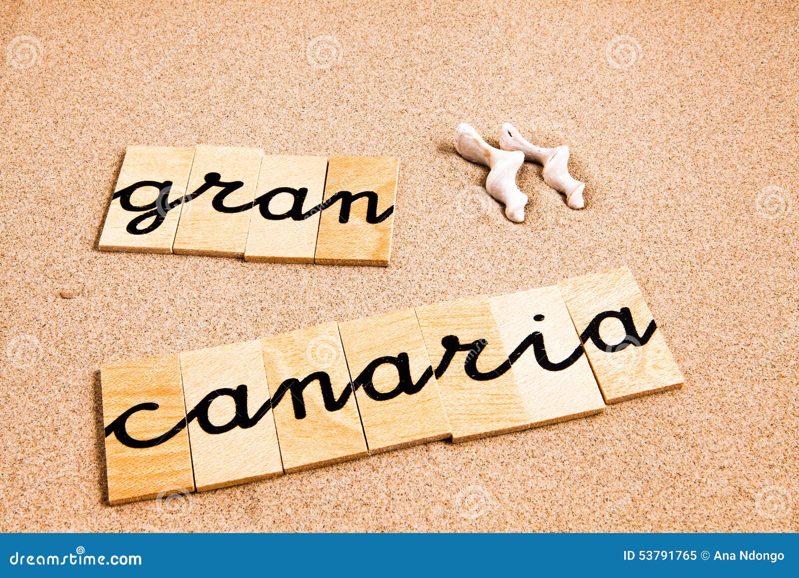 Words on sand gran canaria stock image. Image of background - 11