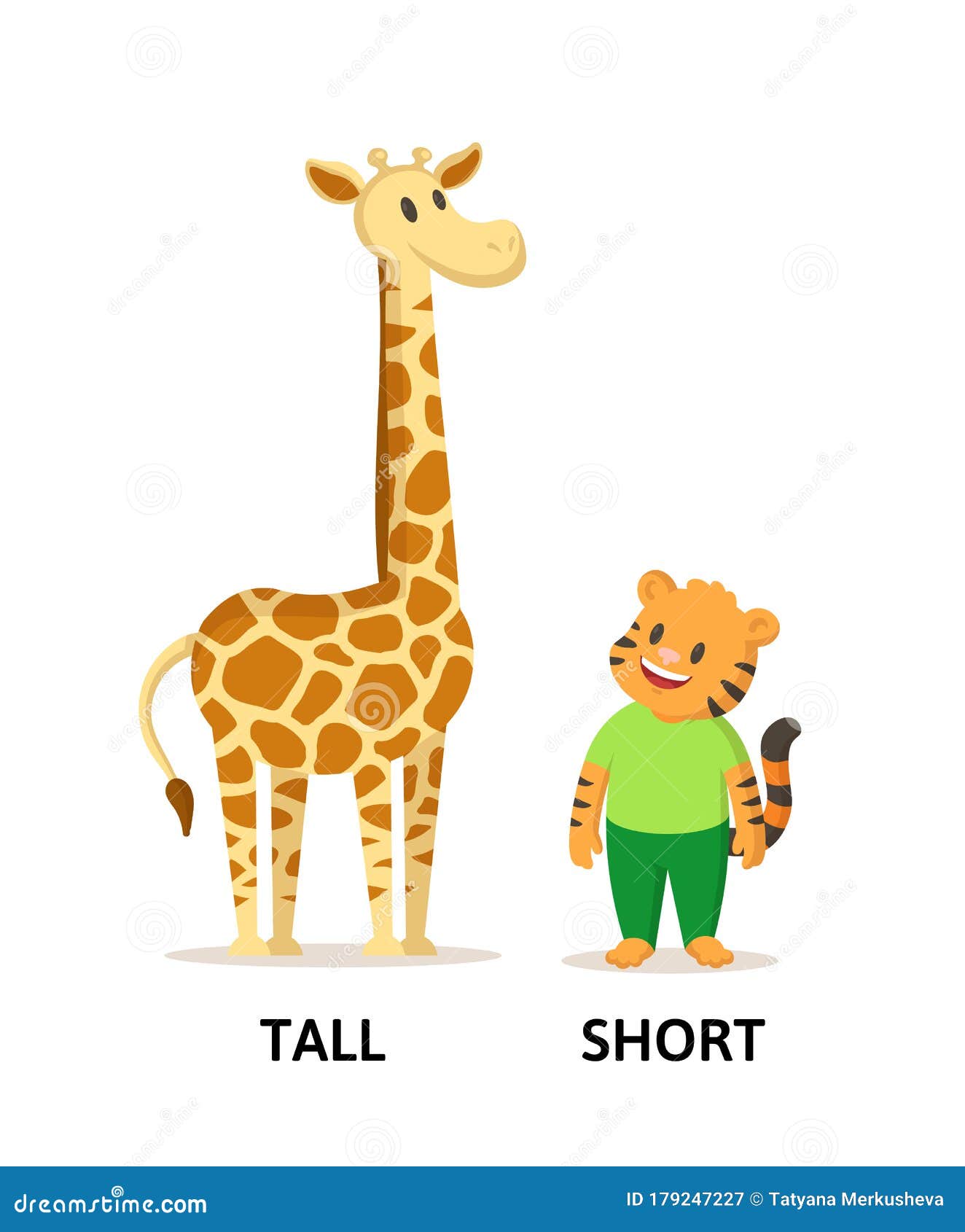 Opposite Words Tall Short Stock Illustrations – 12 Opposite Words Tall Short  Stock Illustrations, Vectors & Clipart - Dreamstime