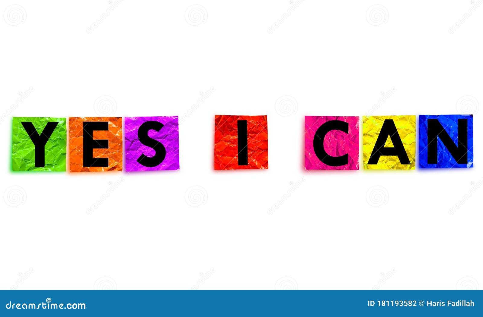 Yes I Can Stock Photo Image Of Consist Goals Conceptual Yes I Can Stock Photo Image Of Consist Goals Conceptual