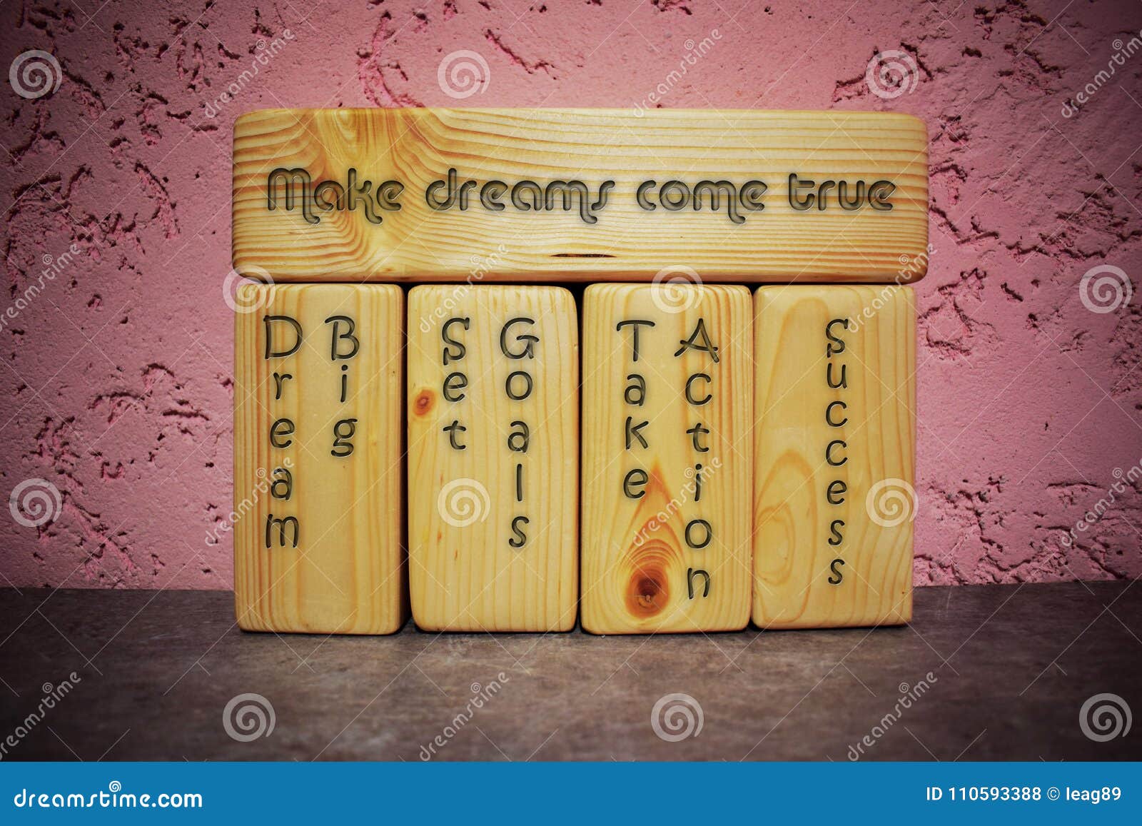 Make Dreams Come True - Concept Stock Photo - Image of