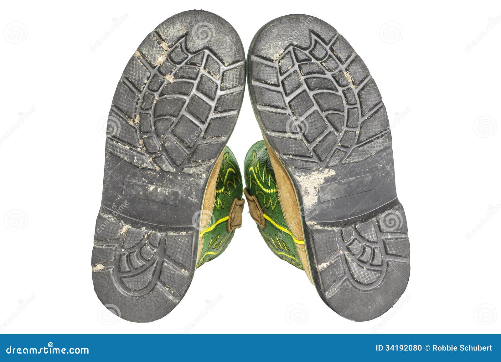 Work Boot Black Soles stock photo. Image of country, used - 34192080