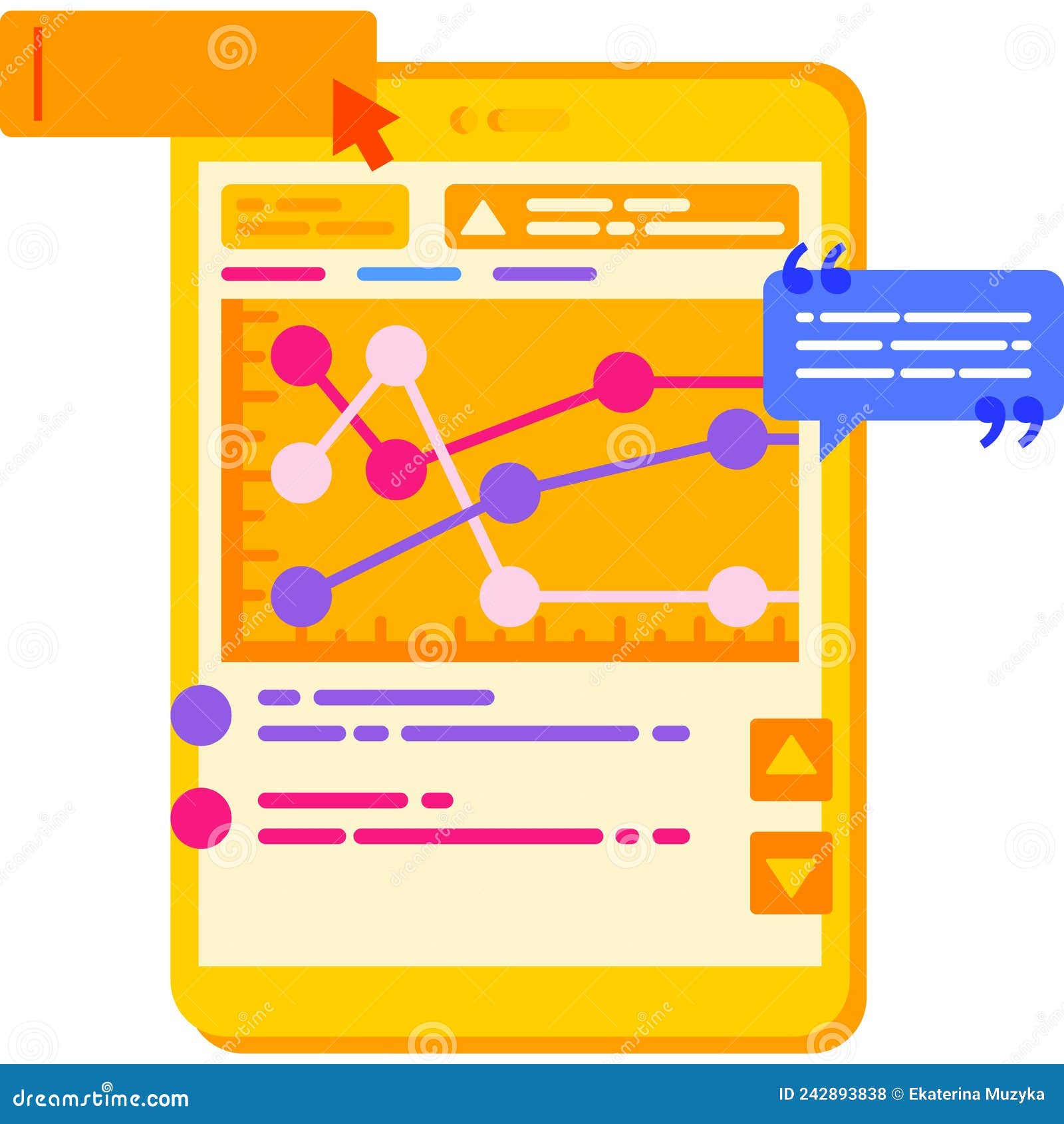 Work Icon Mobile App To Track Productivity Vector Stock Vector Illustration of organizer