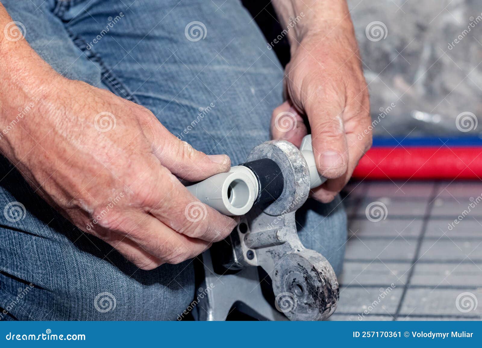 Work on the Installation of Heating or Plumbing. the Master Connects