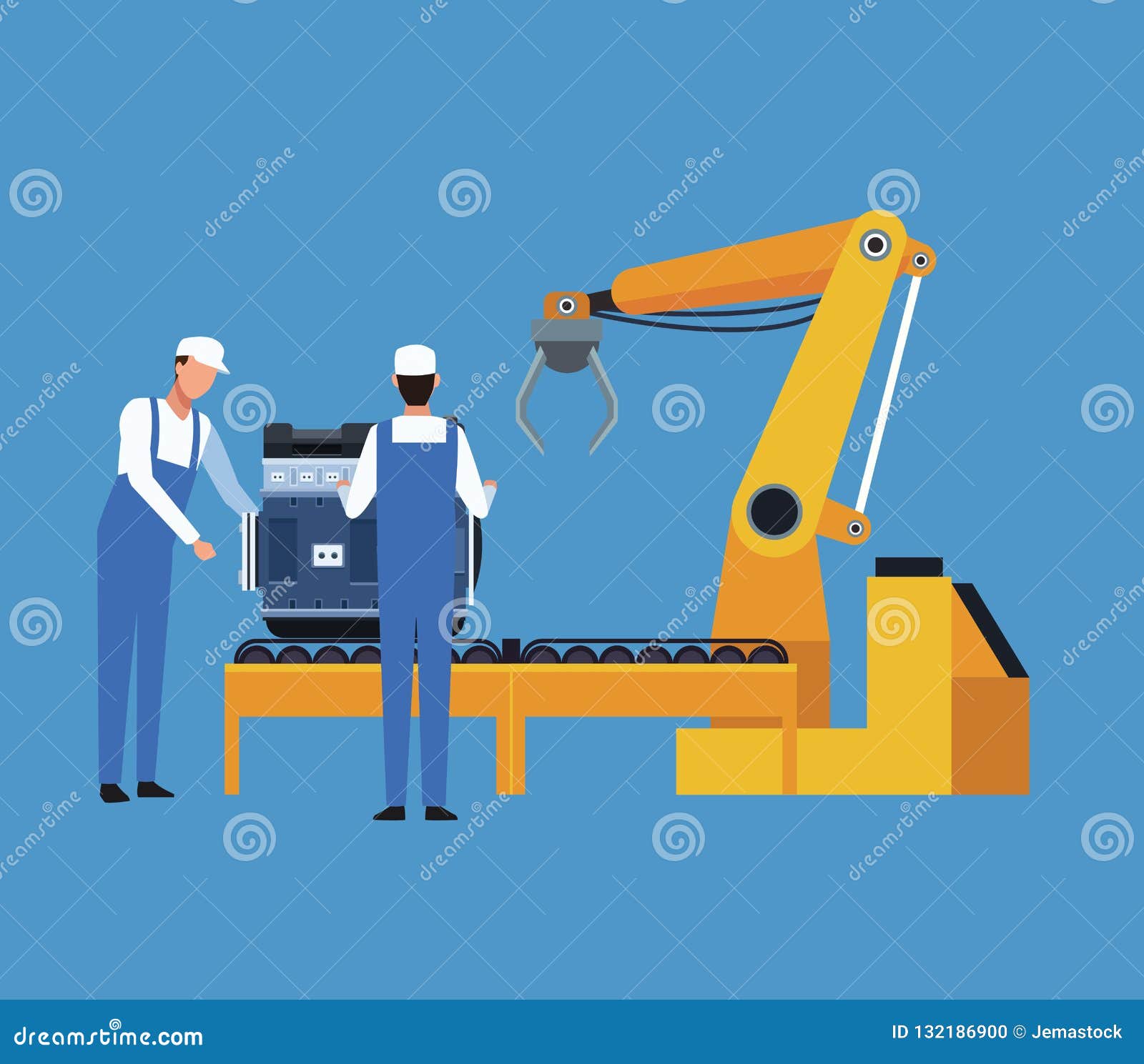 Factory Workers Stock Illustrations – 4,504 Factory Workers Stock  Illustrations, Vectors & Clipart - Dreamstime
