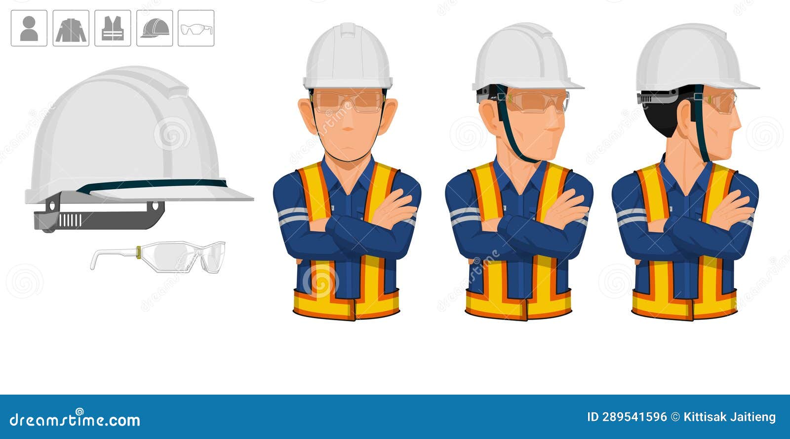 Safety Vest Guy Cartoon Stock Photos Free & RoyaltyFree Stock Photos