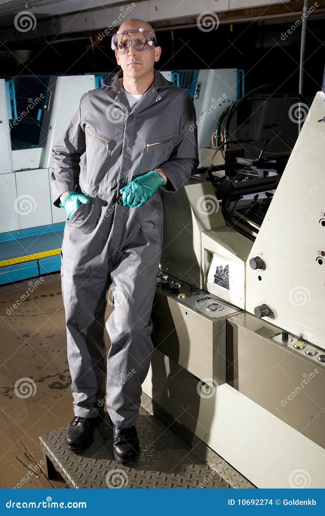 Worker in stock photo. Image of casual, adult 10692274