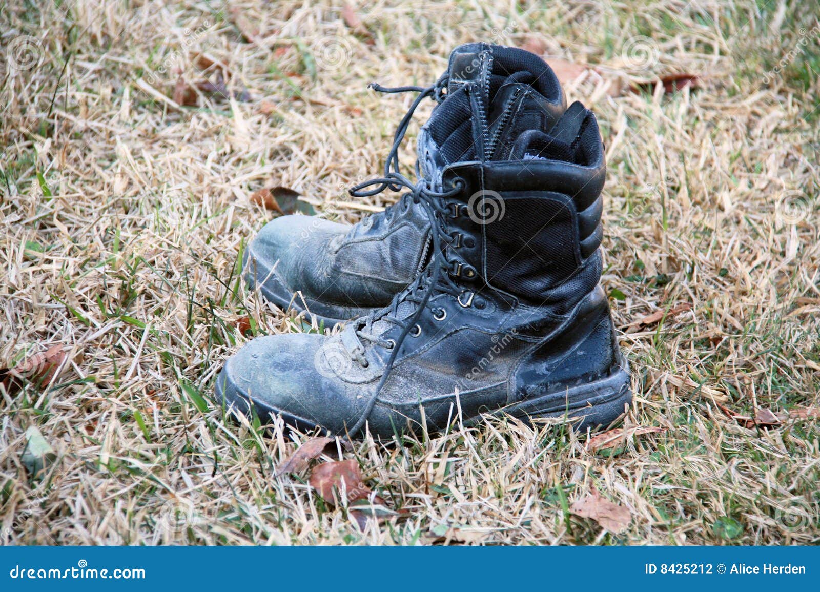 Workers Boots stock photo. Image of paver, construction 8425212