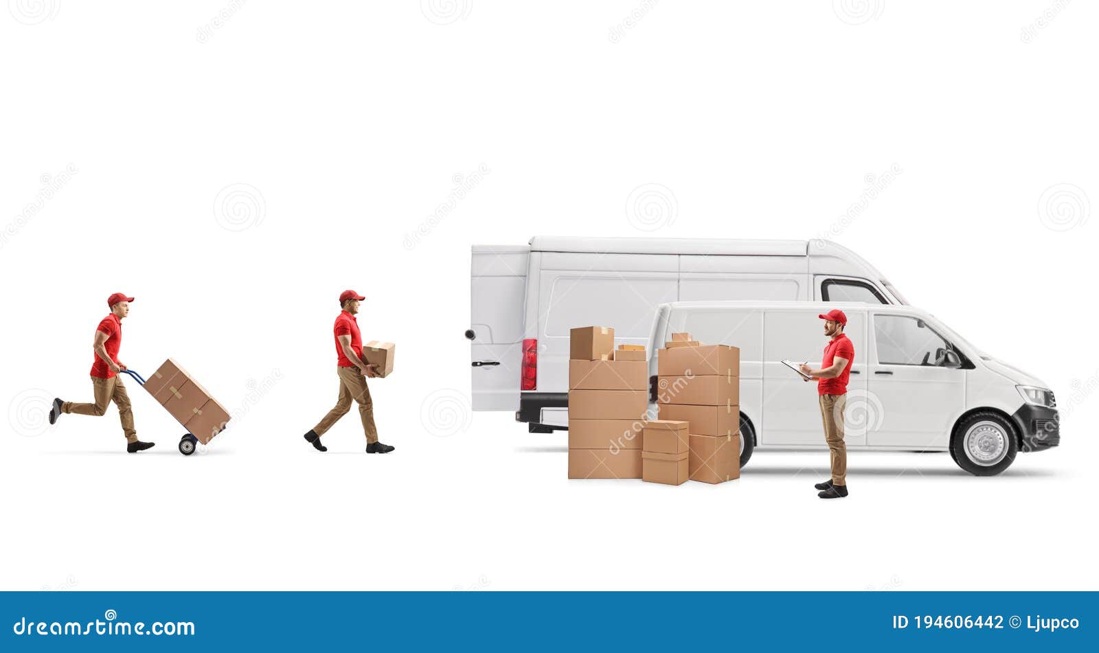 vans for the workers