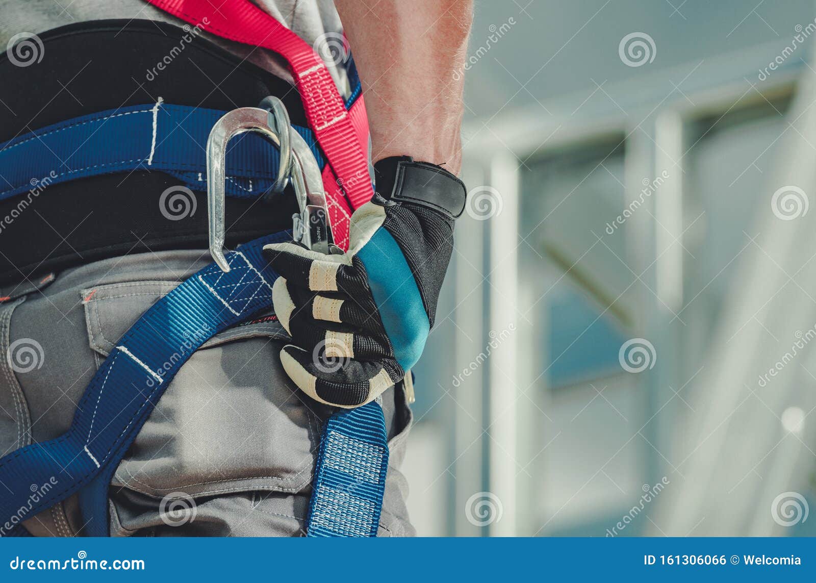 Workers Safety Harness stock photo. Image of builder 161306066
