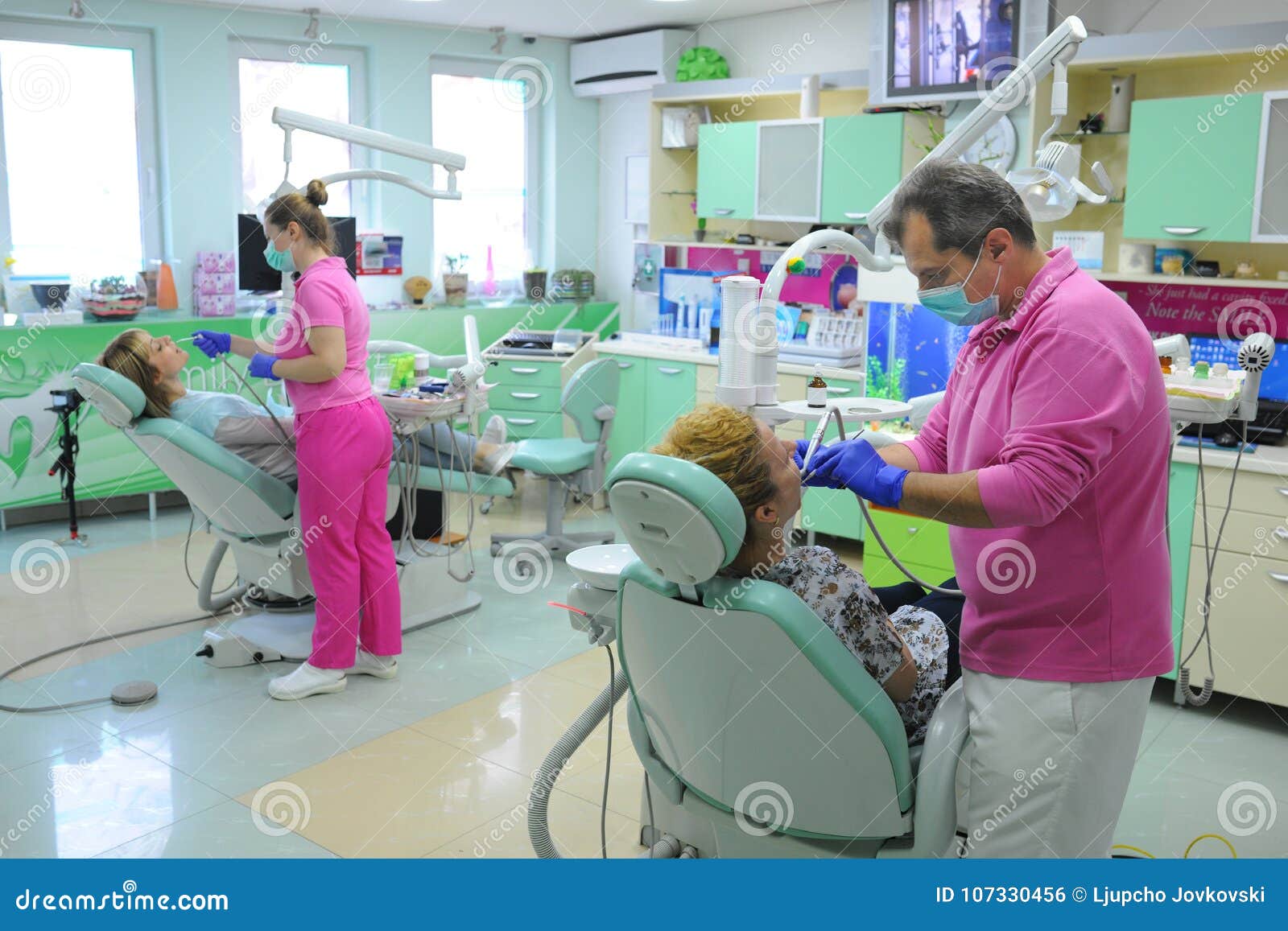 Working Environment in the Dental Office Stock Photo Image of dental