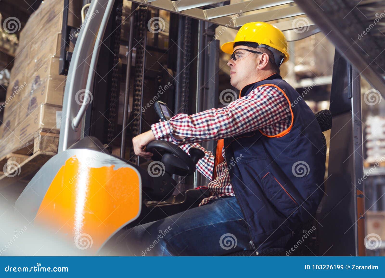 Working Hard. Warehouse Workers. Stock Image Image of occupation