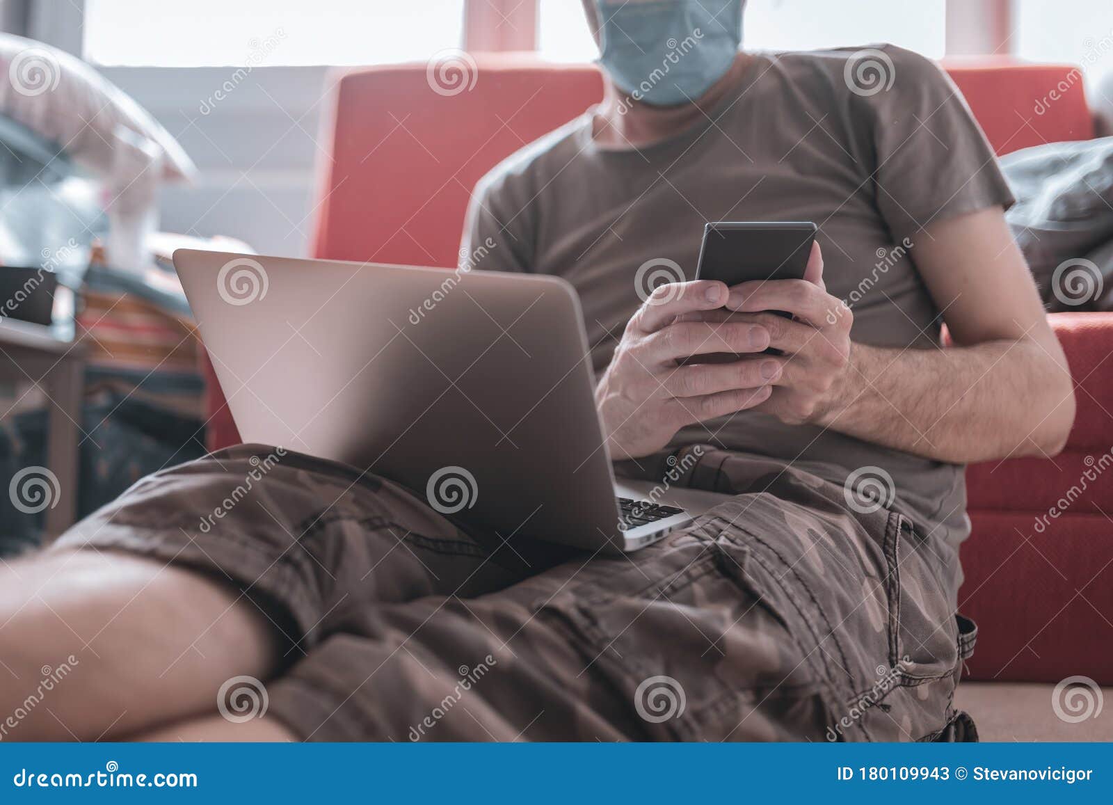 working from home - telecommuting during coronavirus outbreak
