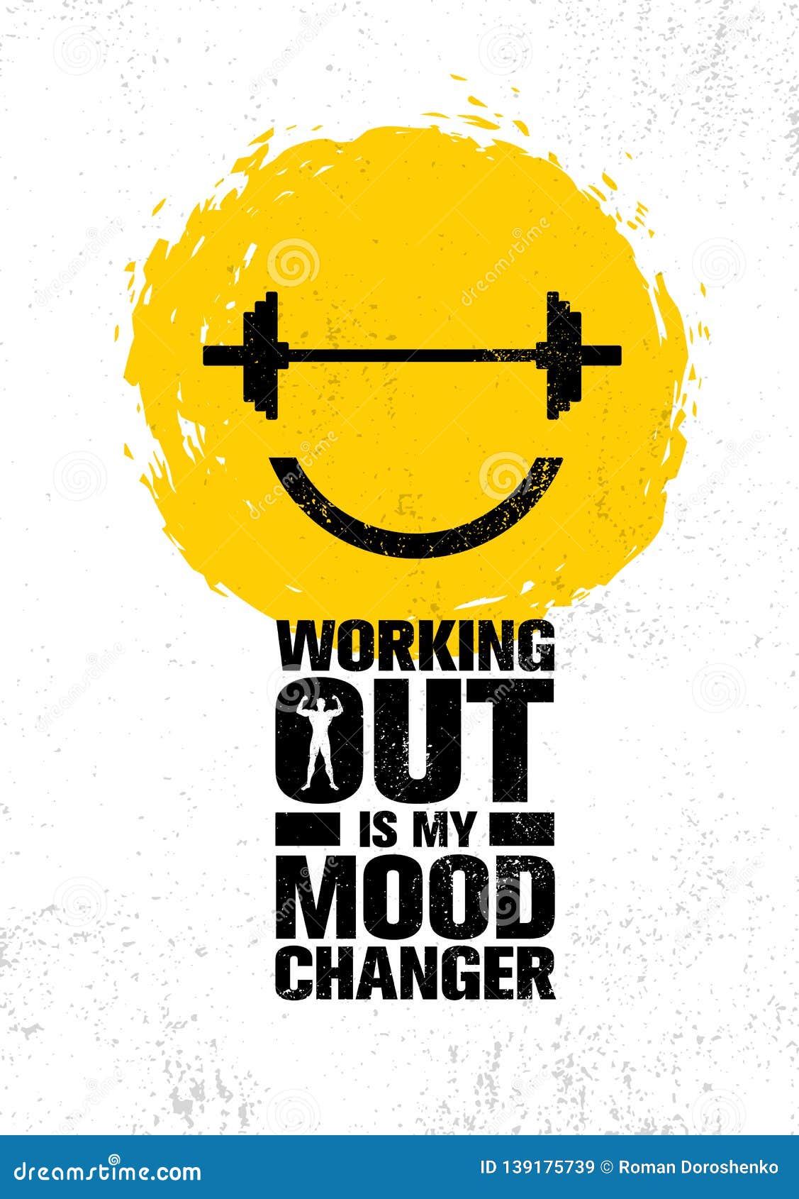 Working Out is My Mood Changer. Inspiring Workout and Fitness Gym ...