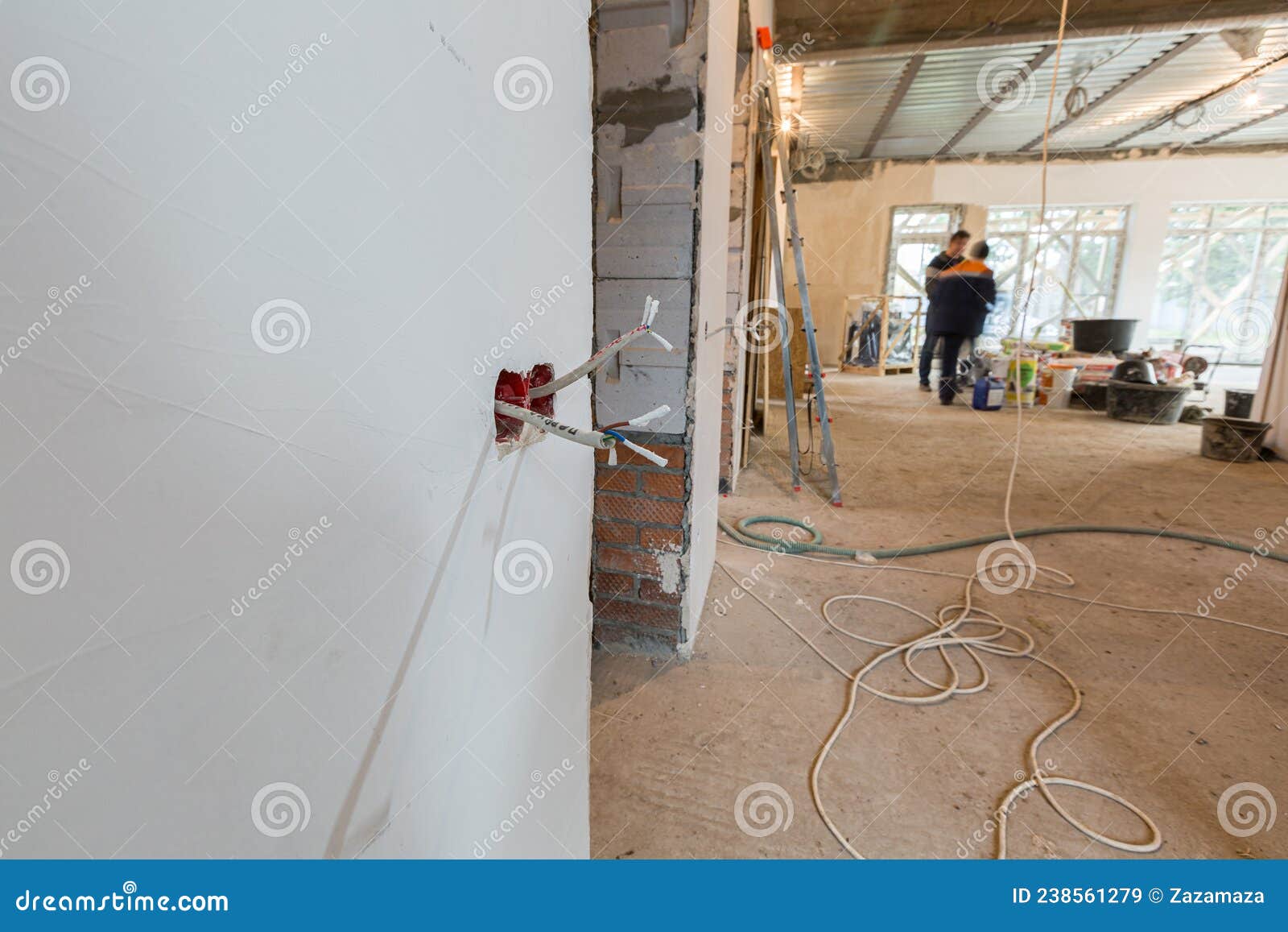 Working Process To Groove or Wall Chasing for Electrical,