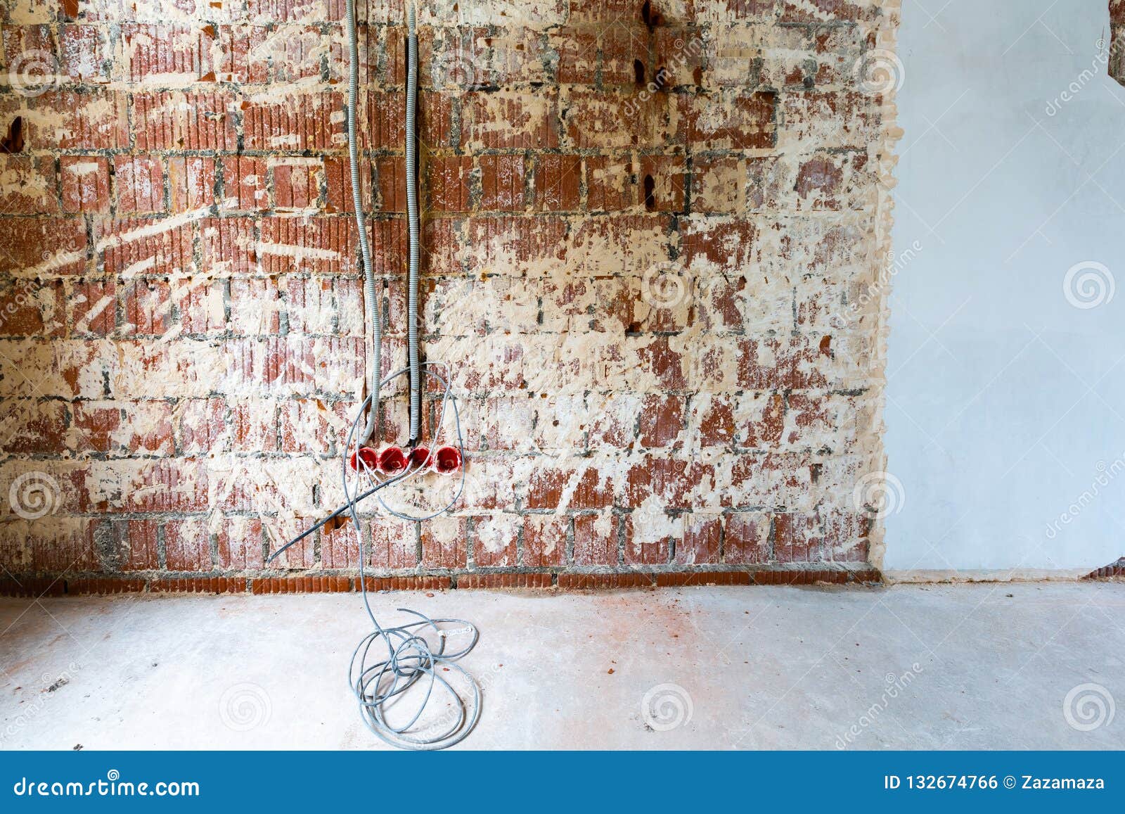 Working Process To Groove or Wall Chasing for Electrical,