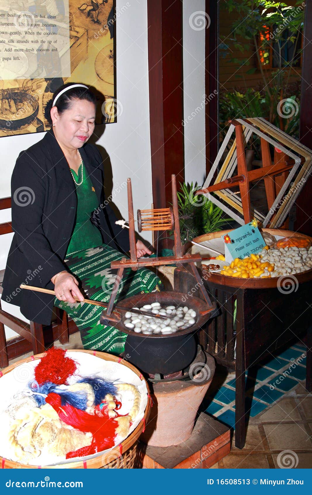 Working at Silk Factory editorial stock photo. Image of load 16508513