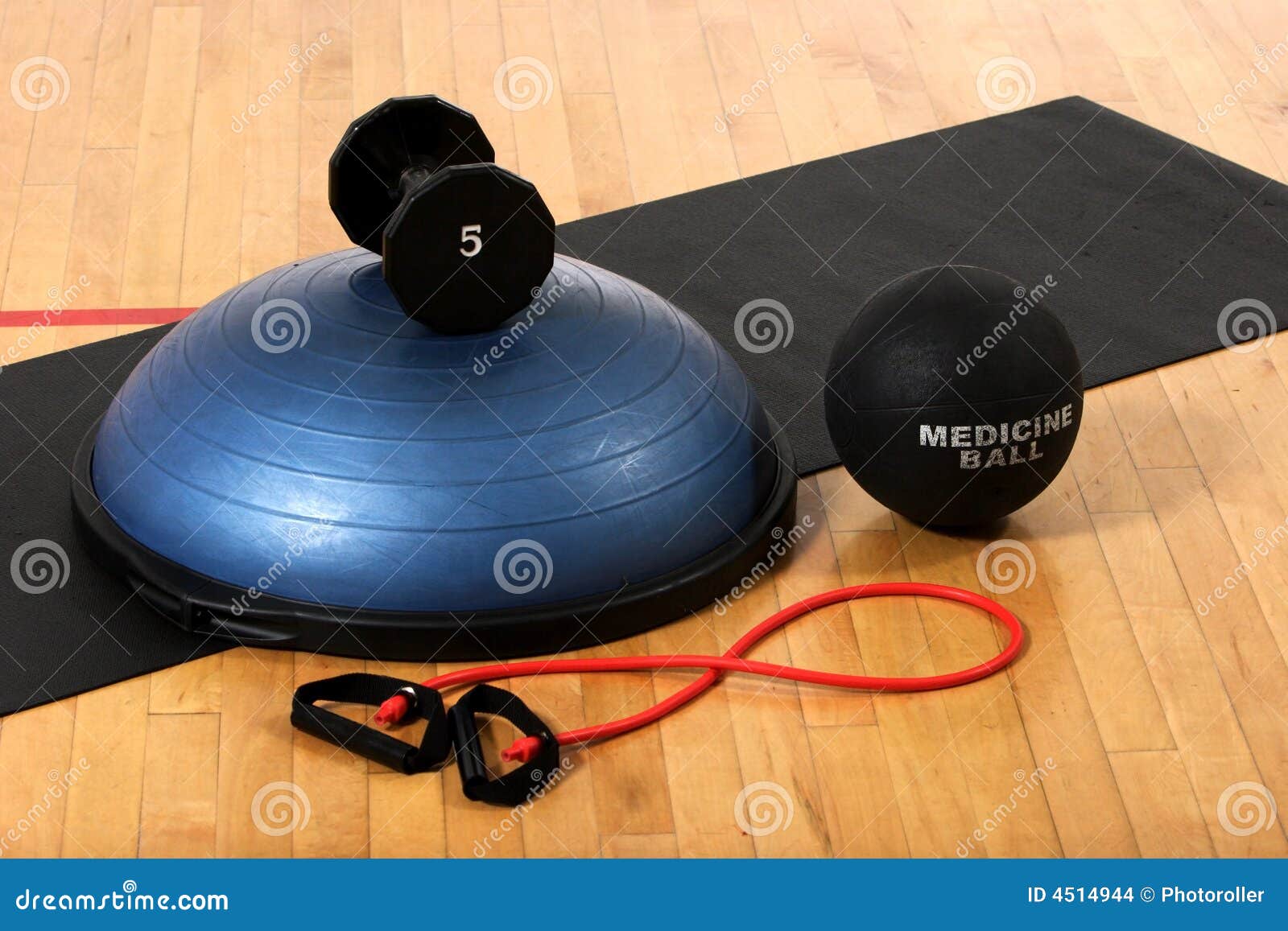 Workout Equipment stock photo. Image of diet, exercise 4514944