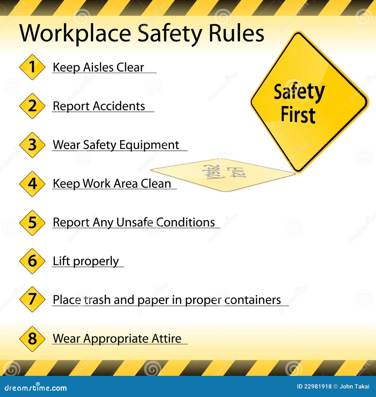 workplace safety rules