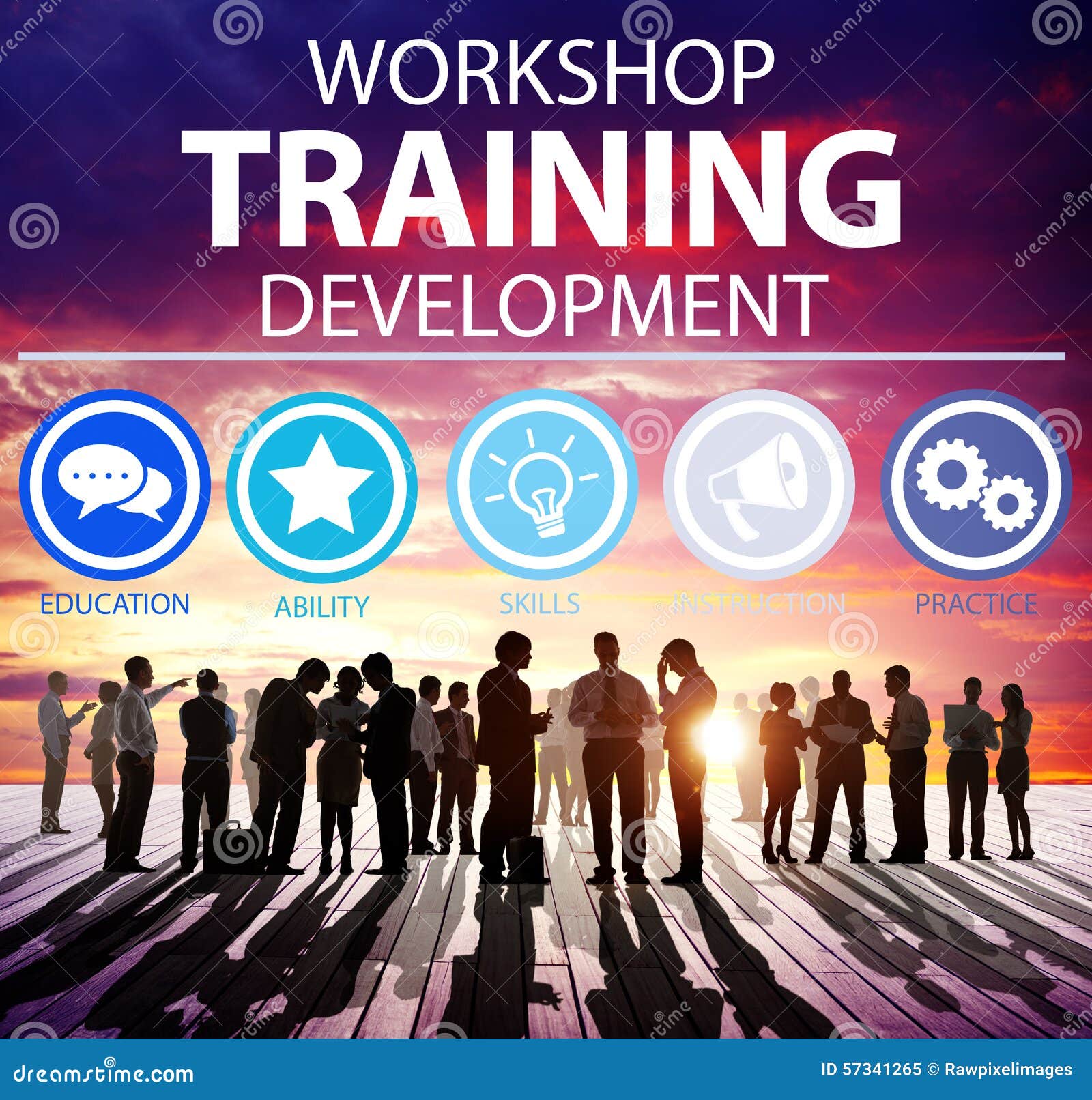 workshop training teaching development instruction concept