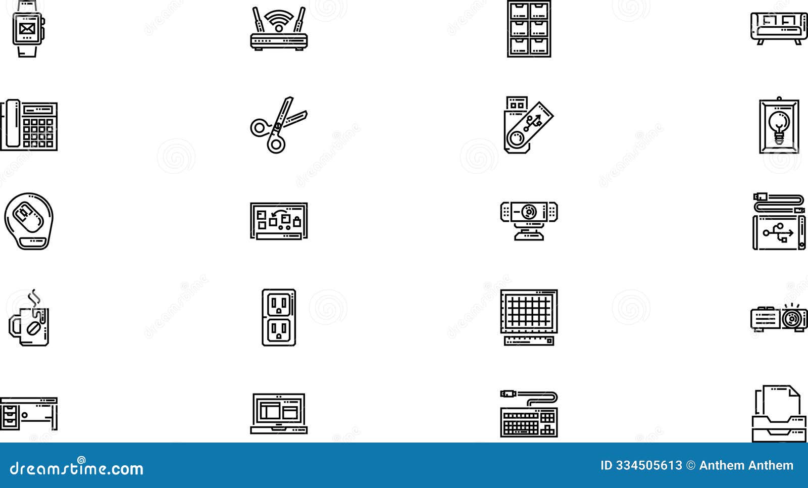 workspace icons high-quality  icons collection with editable stroke. ideal for professional and creative projects.