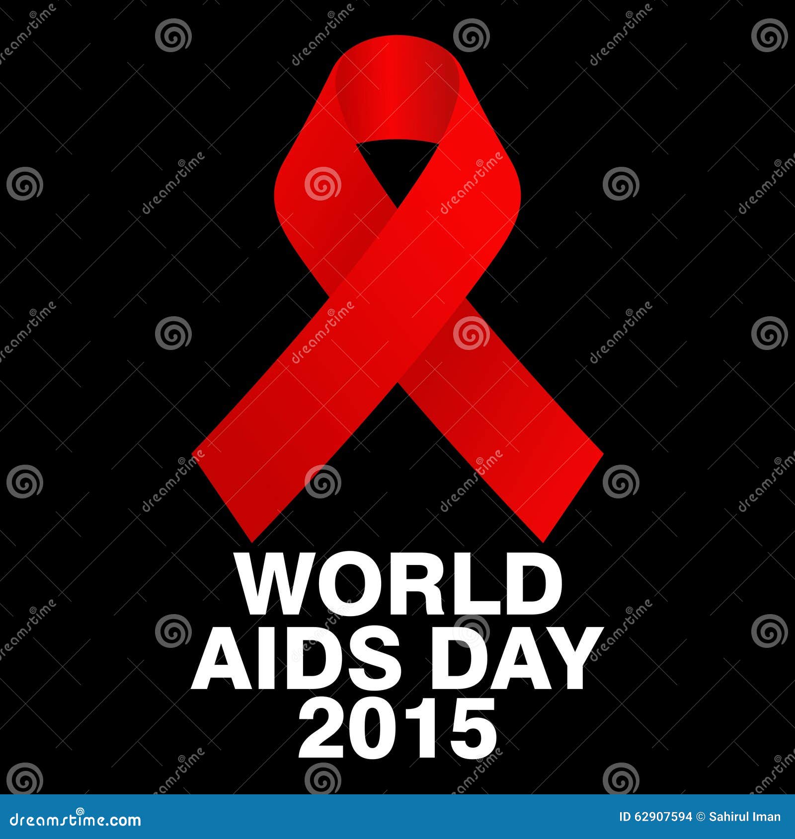 World Aids Day, Poster and Quotes, Inspirational Message Stock