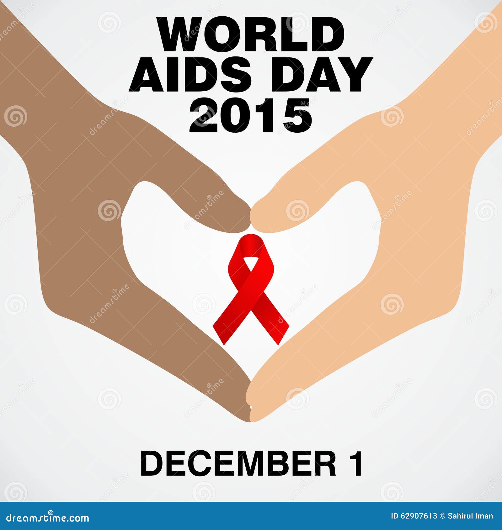 World Aids Day, Poster and Quotes, Inspirational Message Stock