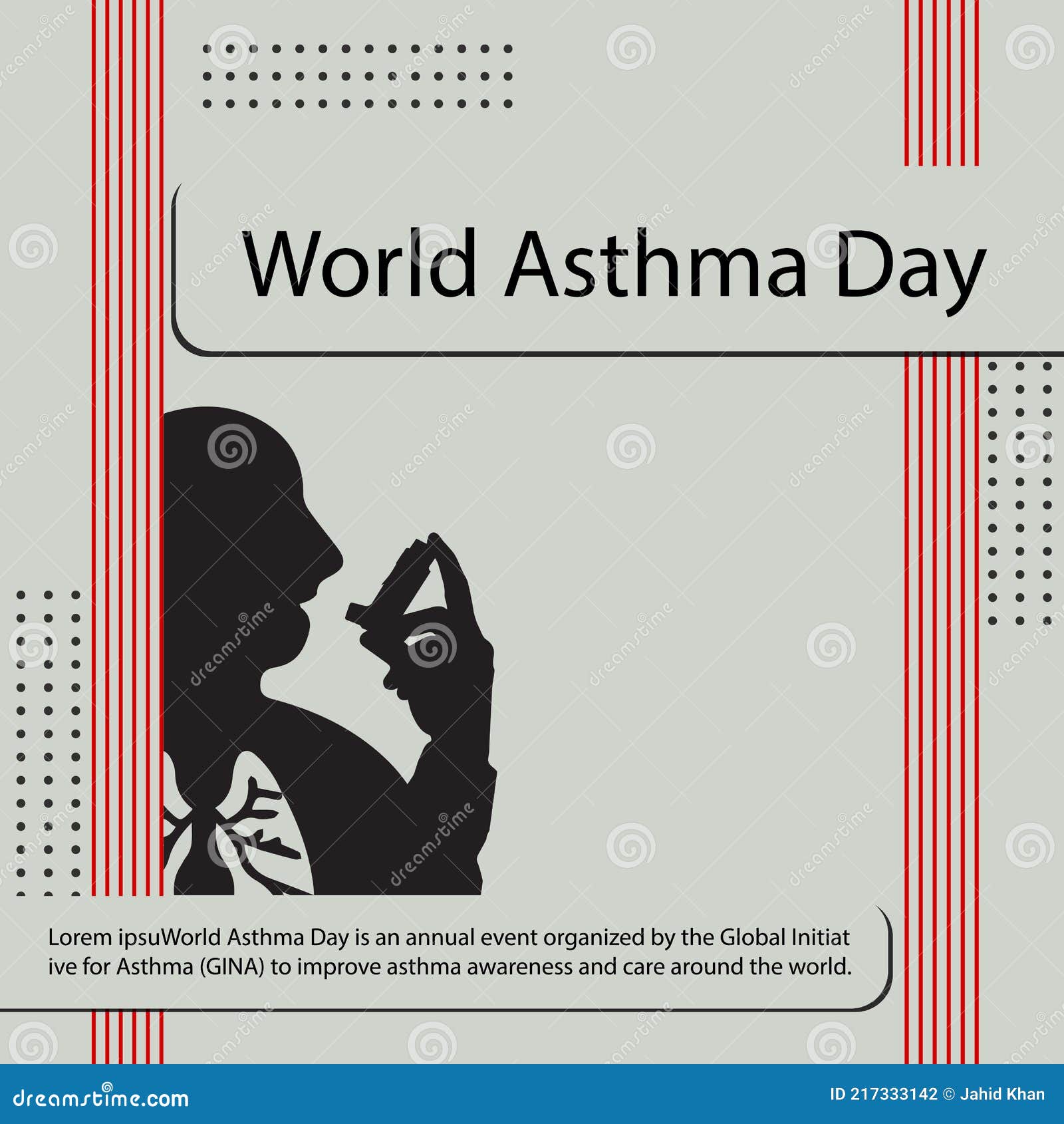world asthma day.