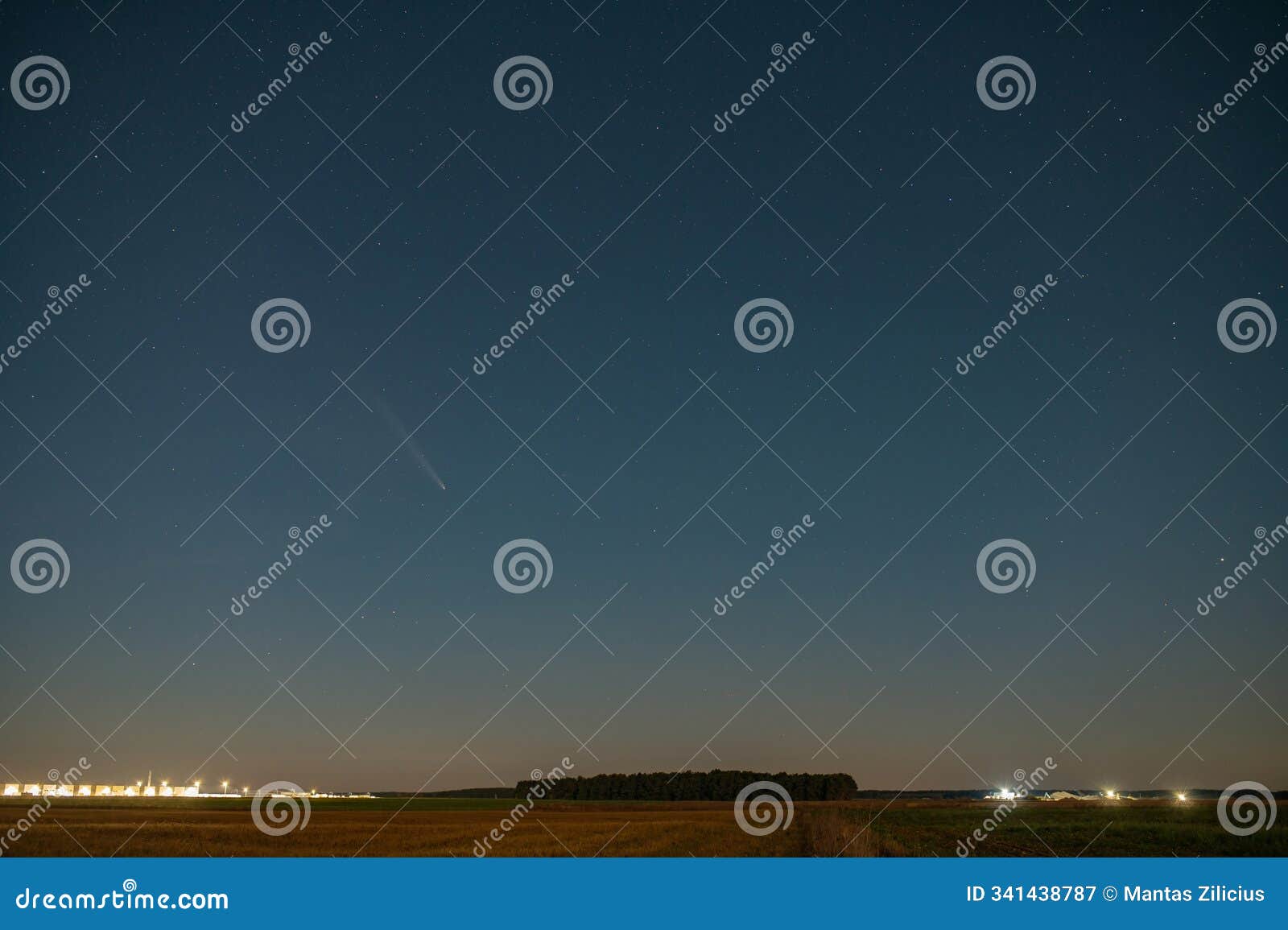 world astronomy day. comet c2023 a3 or tsuchinshan-atlas. 2024 october