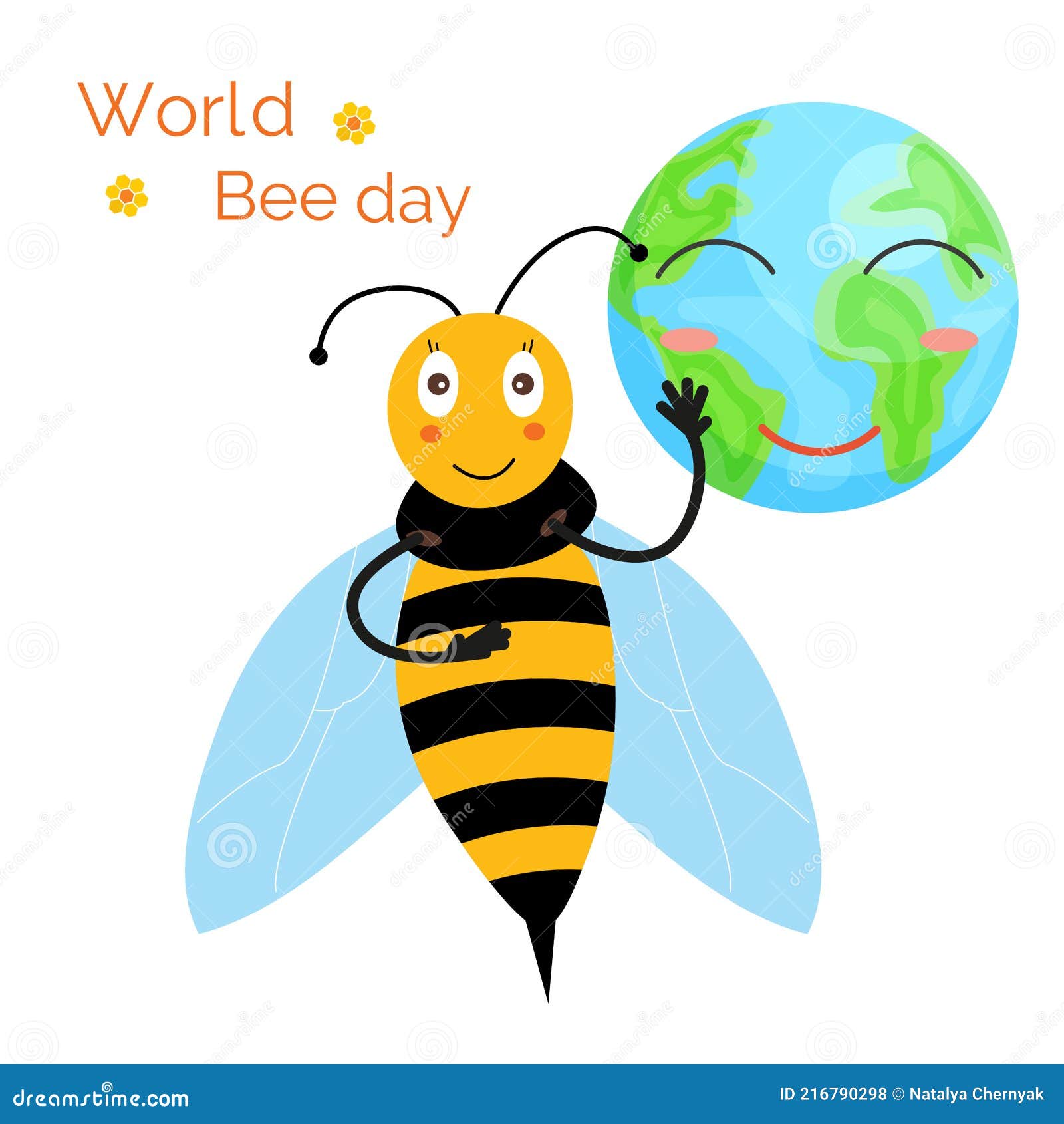 3379 Bee Day Stock Illustrations Vectors Clipart Dreamstime