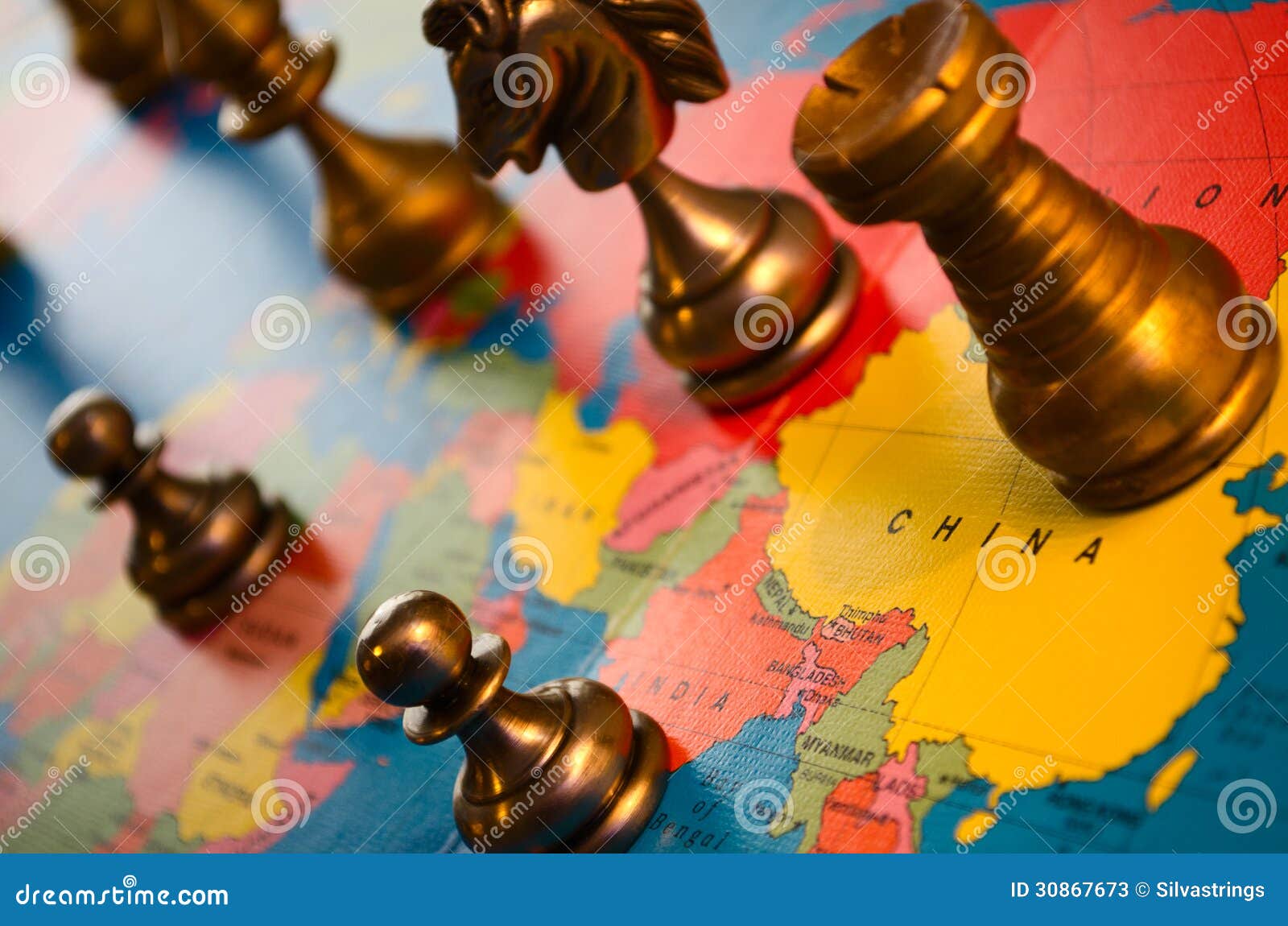 Compass chess stock image. Image of competition, planning - 18222101
